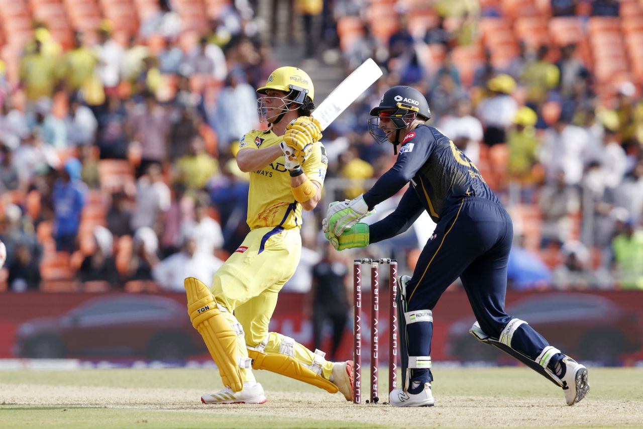 Dewald Brevis got off to a quick start, Gujarat Titans vs Chennai Super Kings, IPL, Ahmedabad, May 25, 2025