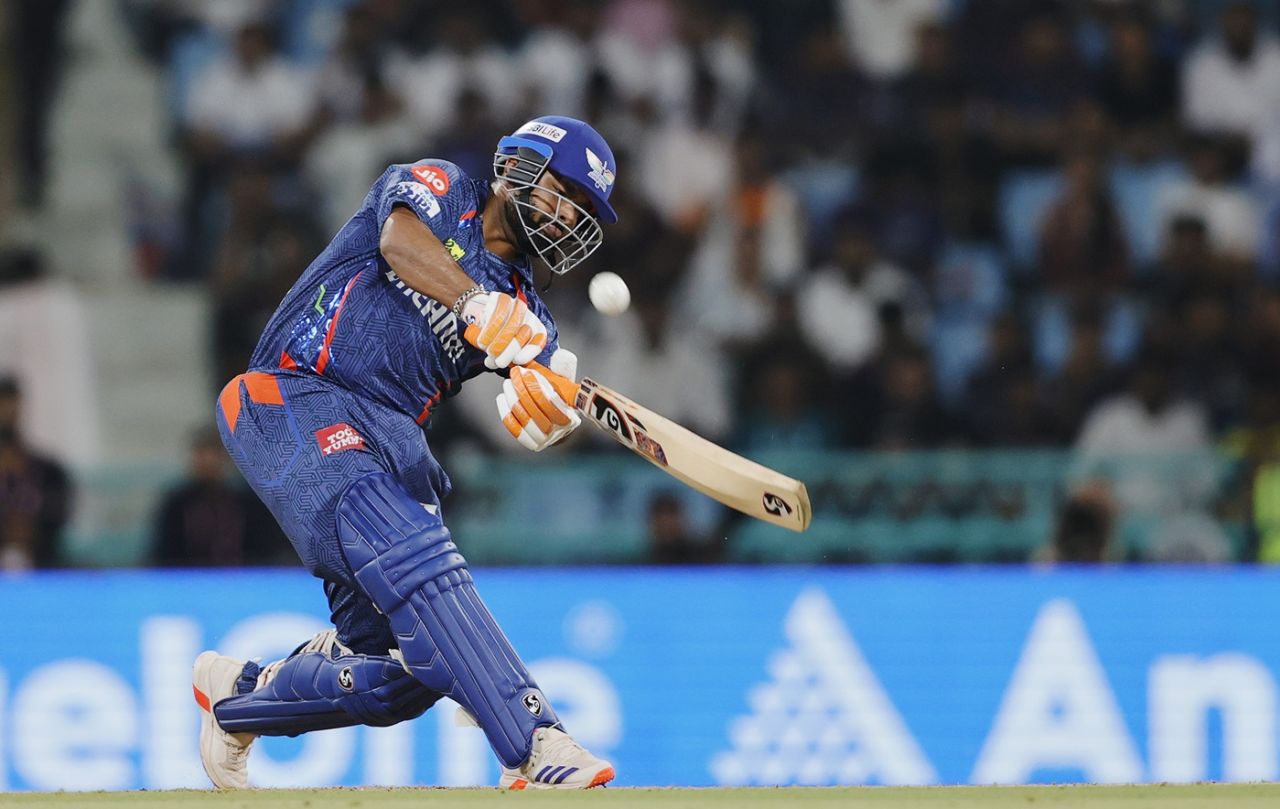 Rishabh Pant showed attacking intent in the powerplay, Lucknow Super Giants vs Royal Challengers Bengaluru, IPL 2025, Lucknow, May 27, 2025