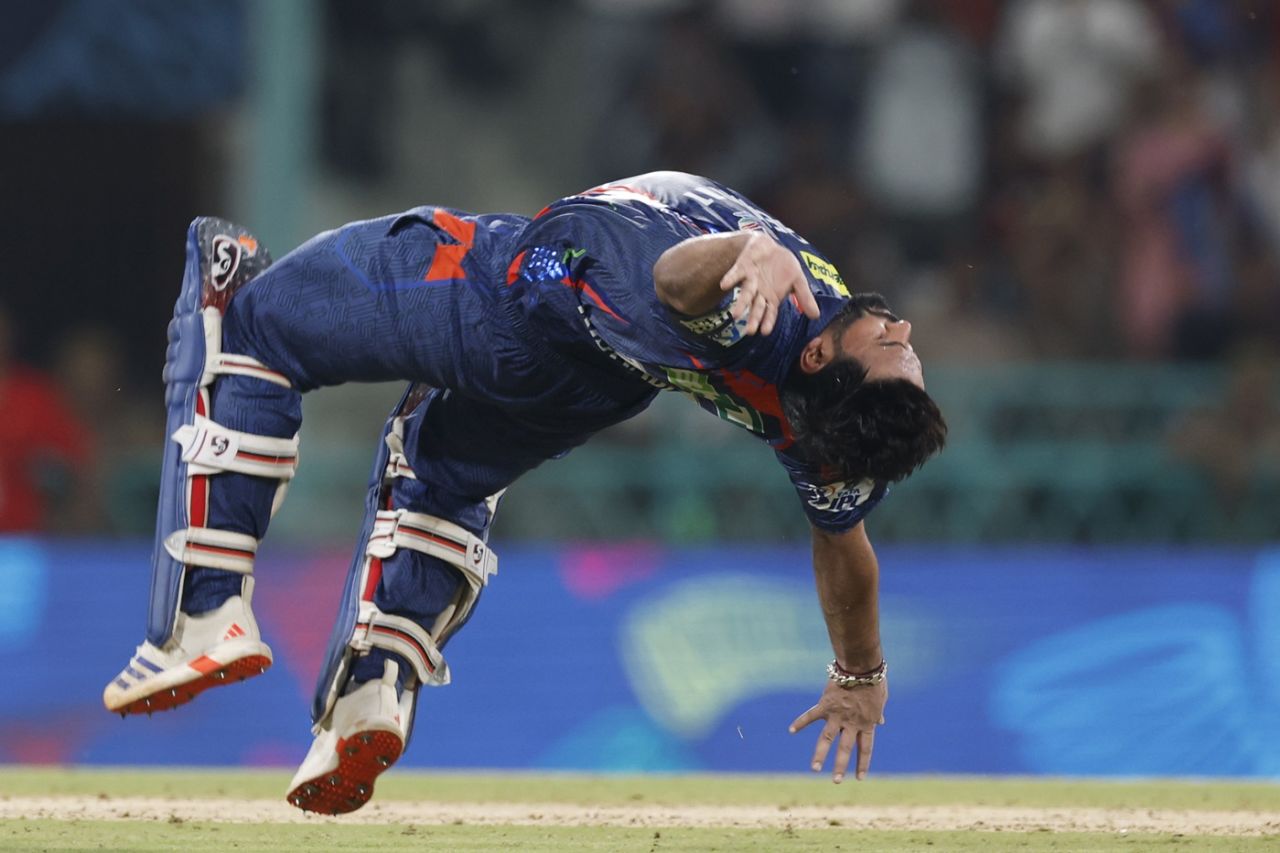 Rishabh Pant celebrated his ton with a frontflip, Lucknow Super Giants vs Royal Challengers Bengaluru, IPL 2025, Lucknow, May 27, 2025