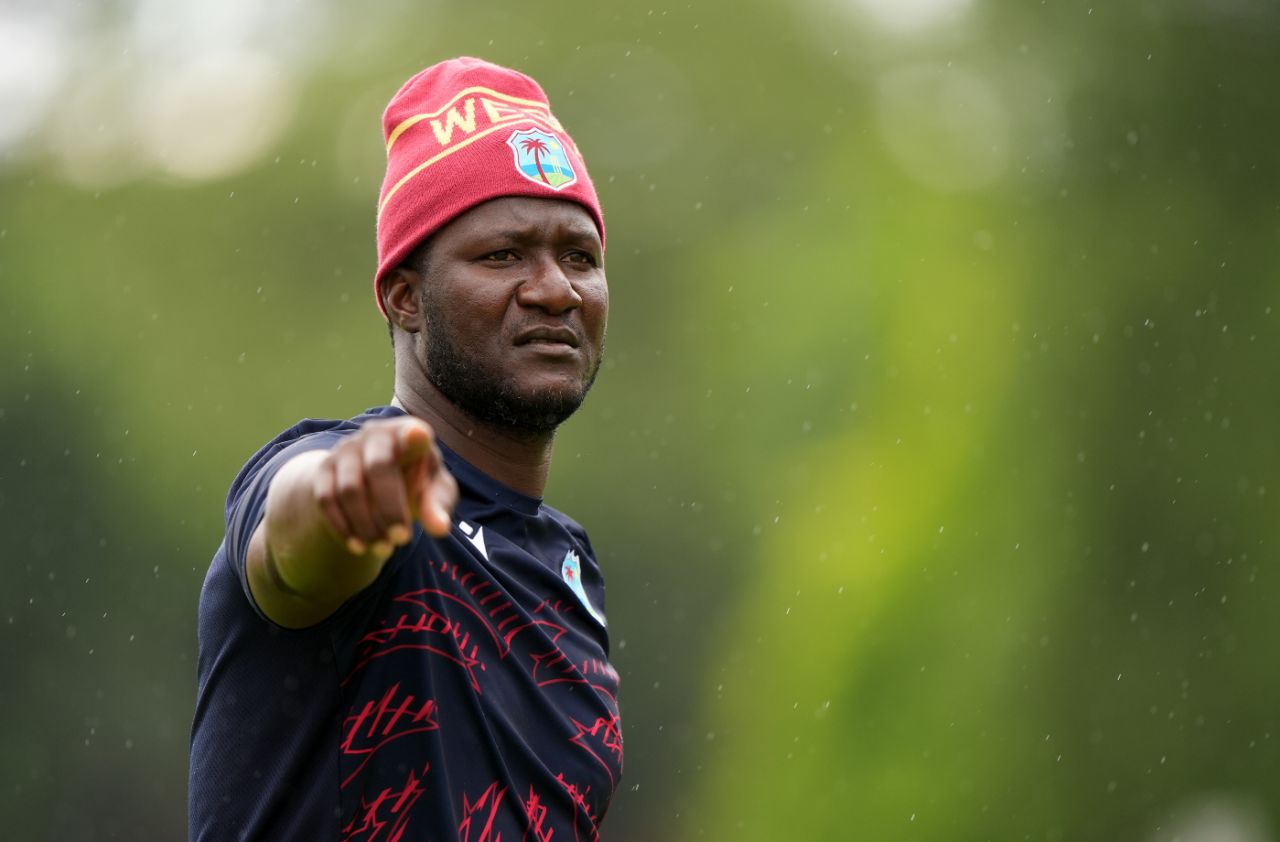 Daren Sammy oversees West Indies' preparations, England vs West Indies, 1st ODI, preview day, Edgbaston, May 28, 2025