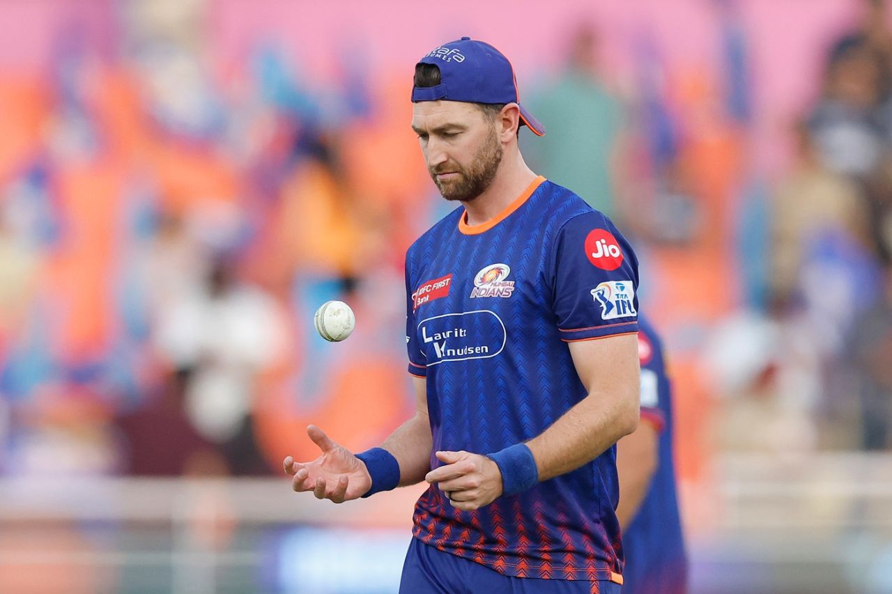 Mumbai Indians handed a franchise debut to Richard Gleeson, Gujarat Titans vs Mumbai Indians, IPL 2025, Eliminator, New Chandigarh, May 30, 2025