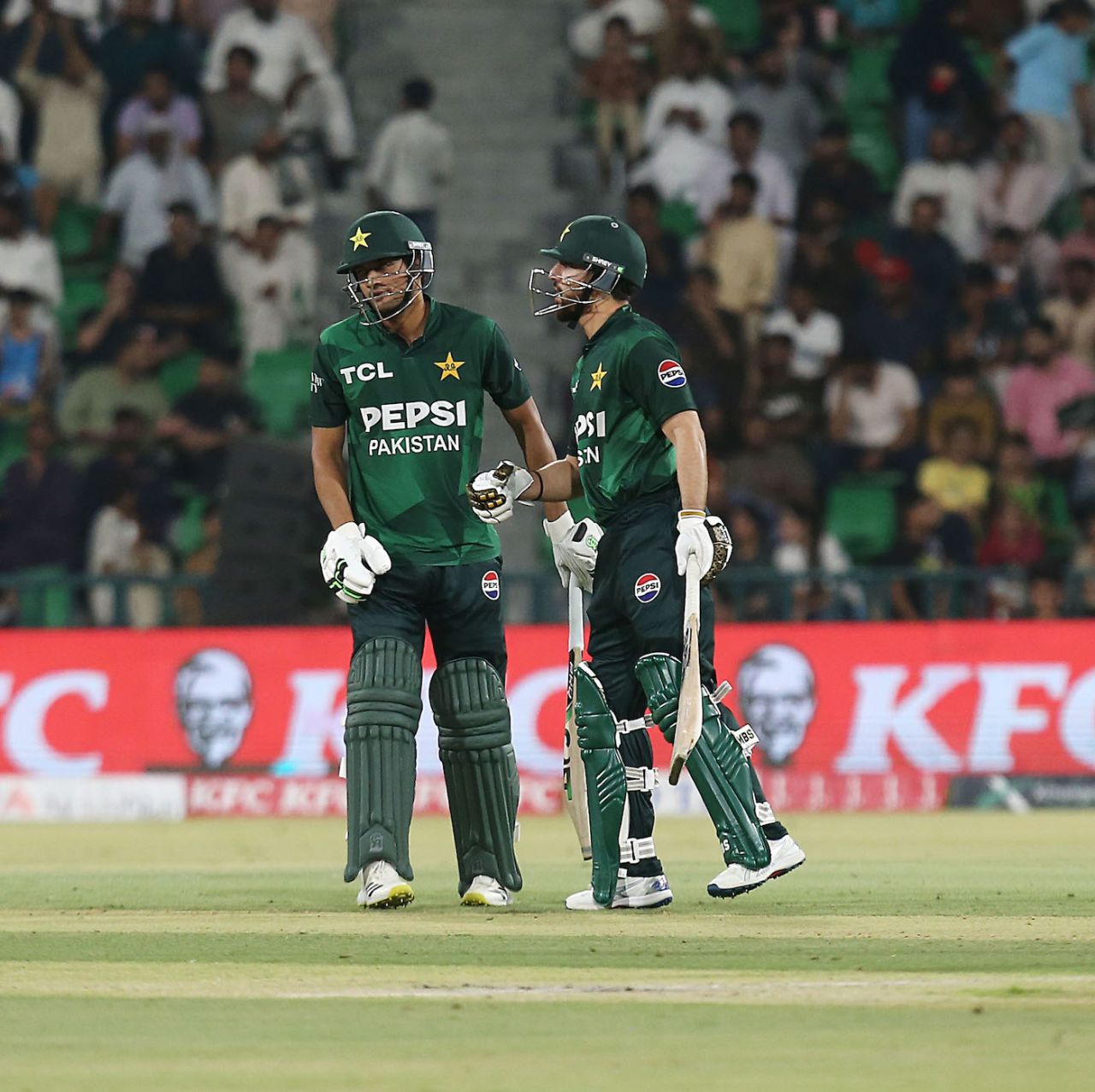Sahibzada Farhan and Hasan Nawaz added 45 off 24 balls, Pakistan vs Bangladesh, 2nd T20I, Lahore, 30 May, 2025