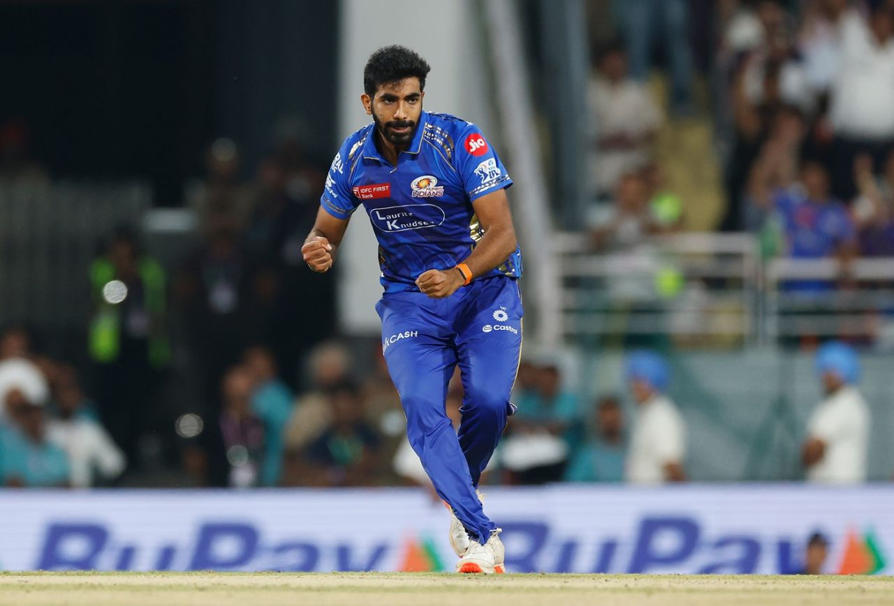 Jasprit Bumrah produced another outstanding spell, Gujarat Titans vs Mumbai Indians, IPL 2025, Eliminator, New Chandigarh, May 30, 2025