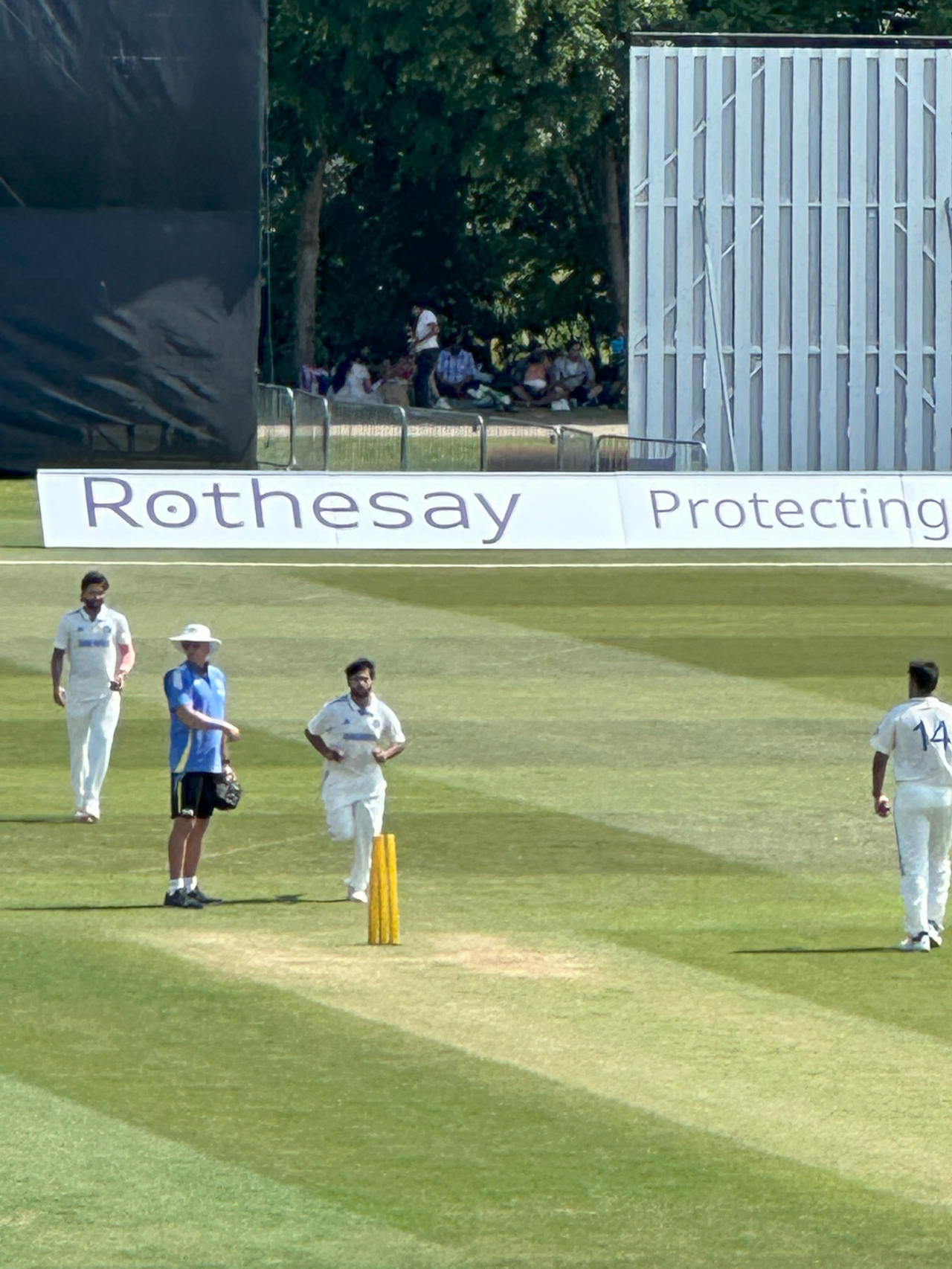 Nitish Kumar Reddy and Shardul Thakur warm up, England Lions vs India A, 1st unofficial Test, Canterbury, 2nd day, May 31, 2025
