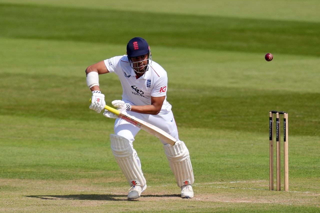 Emilio Gay looked fluent during his stay, England Lions vs India A, 1st unofficial Test, Canterbury, 2nd day, May 31, 2025