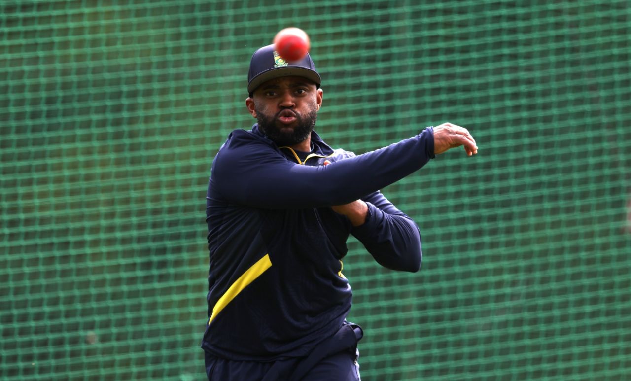 South Africa captain Temba Bavuma trains ahead of the WTC final, Arundel, June 1, 2025
