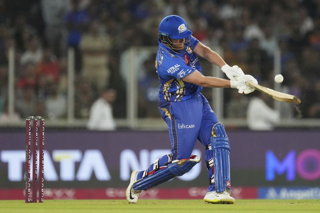 Jonny Bairstow goes on the attack, Punjab Kings vs Mumbai Indians, IPL 2025, Qualifier 2, Ahmedabad, June 1, 2025