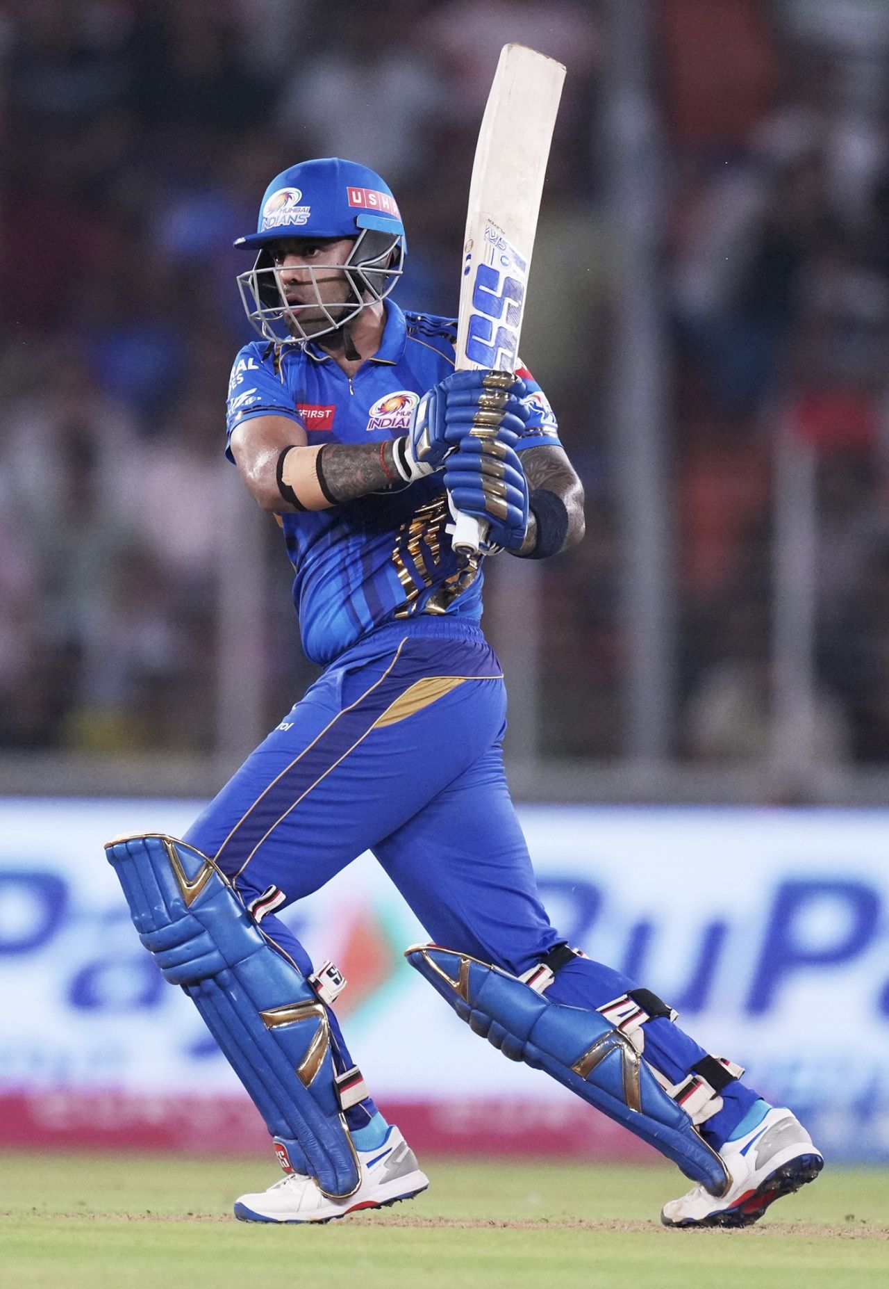 Suryakumar Yadav swivels into a pull, Punjab Kings vs Mumbai Indians, IPL 2025, Qualifier 2, Ahmedabad, June 1, 2025