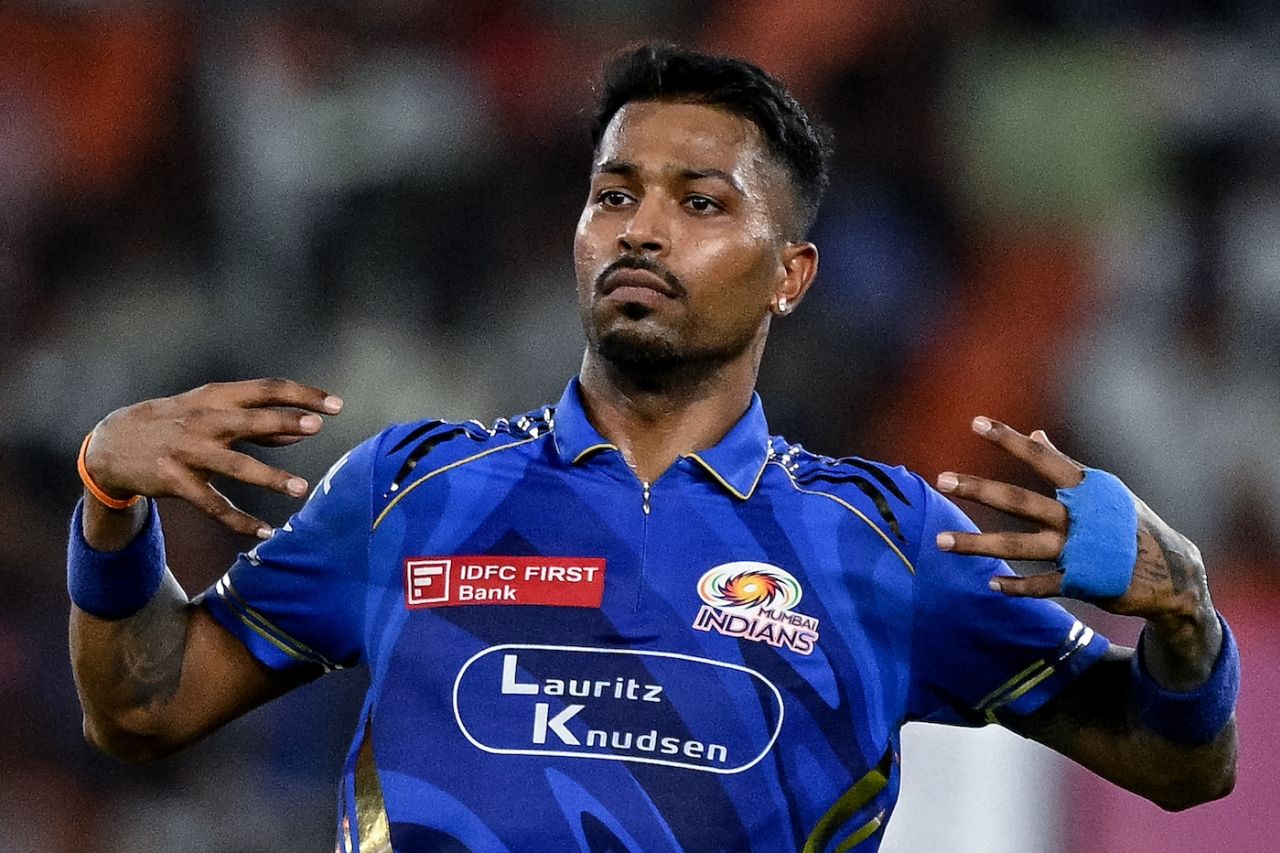 Hardik Pandya looks like he can see the game slipping away, Punjab Kings vs Mumbai Indians, IPL 2025 Qualifier 2, Ahmedabad, June 1, 2025