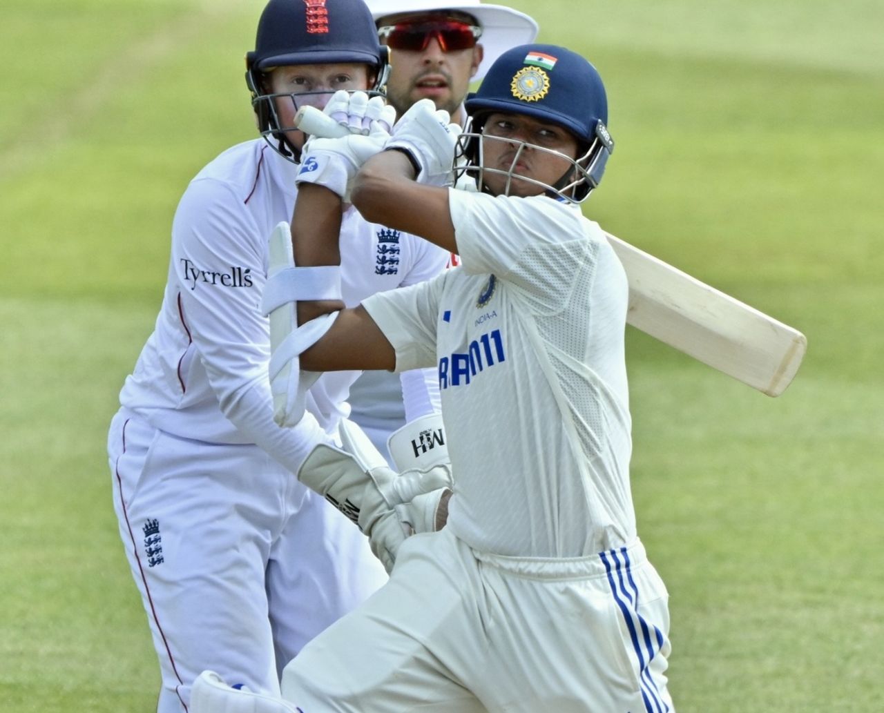 Yashasvi Jaiswal scored an attacking 64, England Lions vs India A, 1st unofficial Test, Canterbury, 4th day, June 2, 2025
