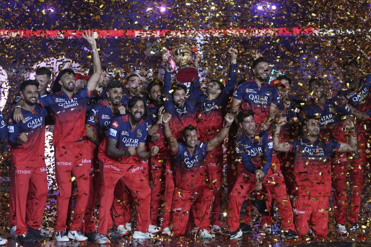 RCB finally got their hands on the IPL trophy, Royal Challengers Bengaluru vs Punjab Kings, IPL final, Ahmedabad, June 3, 2025