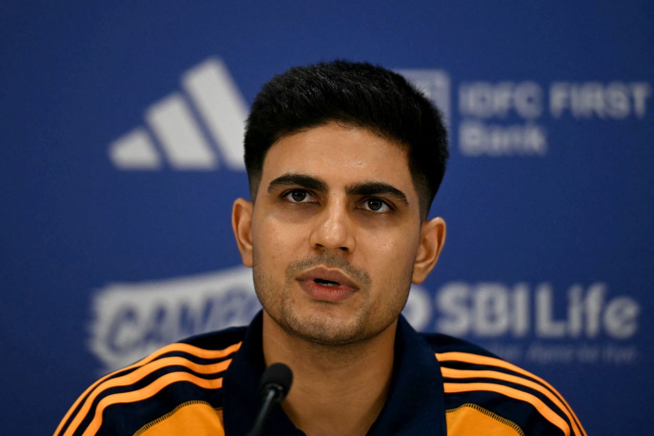 Shubman Gill addressed his first press conference as India's new Test captain, Mumbai, June 5, 2025