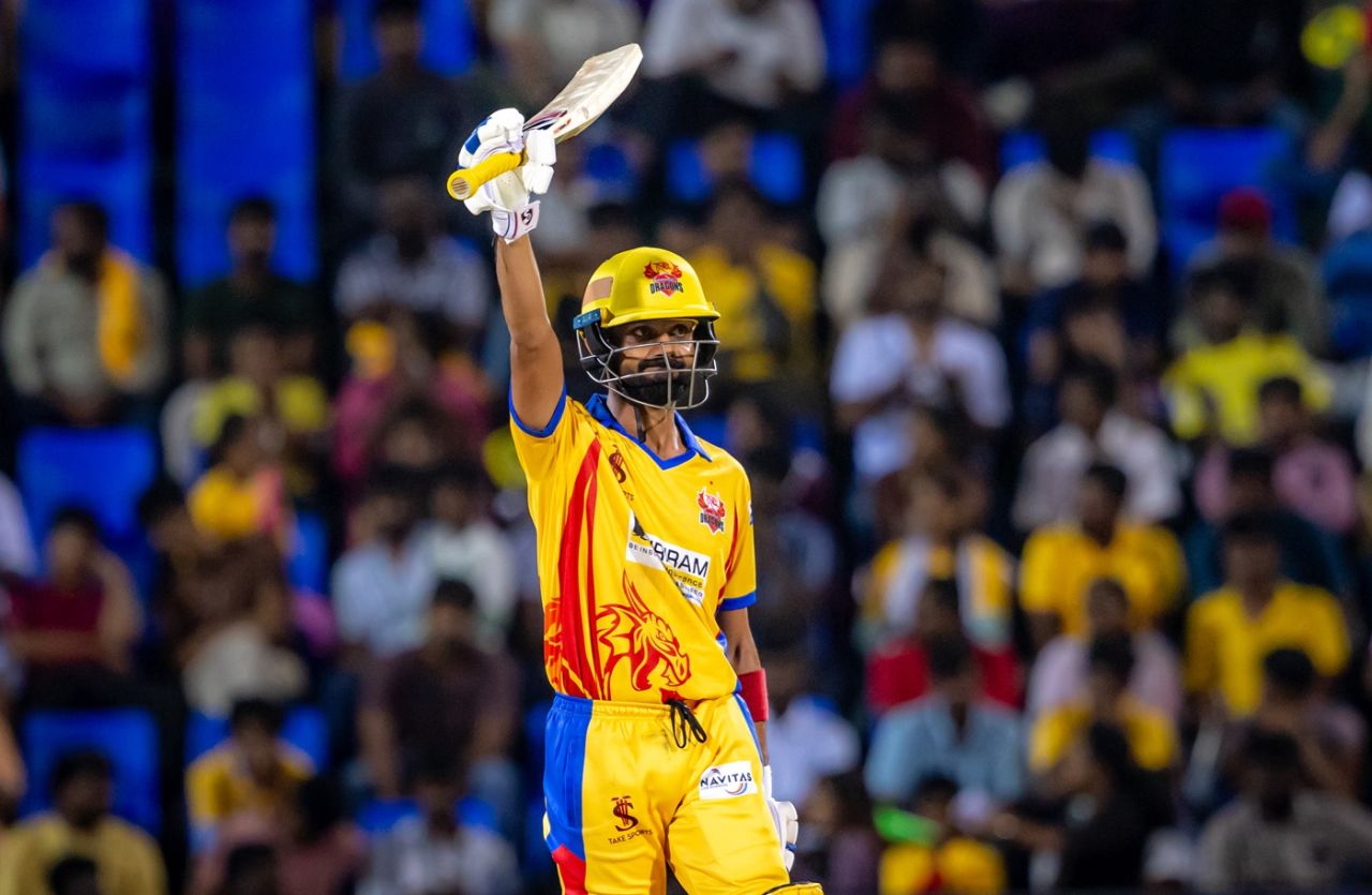 Shivam Singh kicked off TNPL 2025 with a half-century, Lyca Kovai Kings vs Dindigul Dragons, TNPL 2025, Coimbatore, June 5, 2025