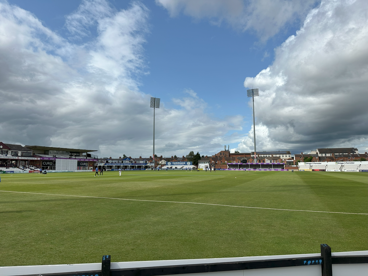 It was bright and sunny in Northampton, India A vs England Lions, 2nd unofficial Test, first day, Northampton, June 6, 2025