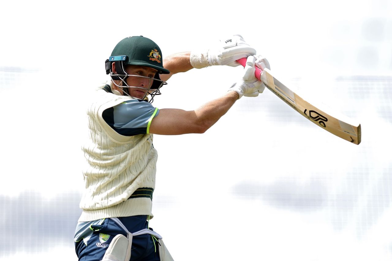 Marnus Labuschagne trains ahead of the WTC final, Beckenham, June 6, 2025