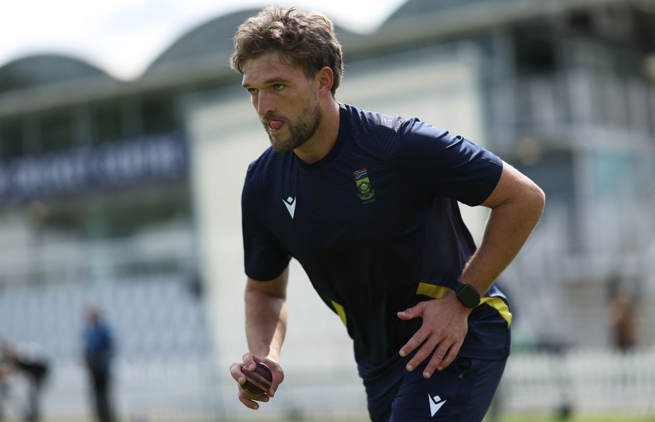 Wiaan Mulder is one of South Africa's two pace-bowling allrounders in the WTC final squad, London, June 8, 2025