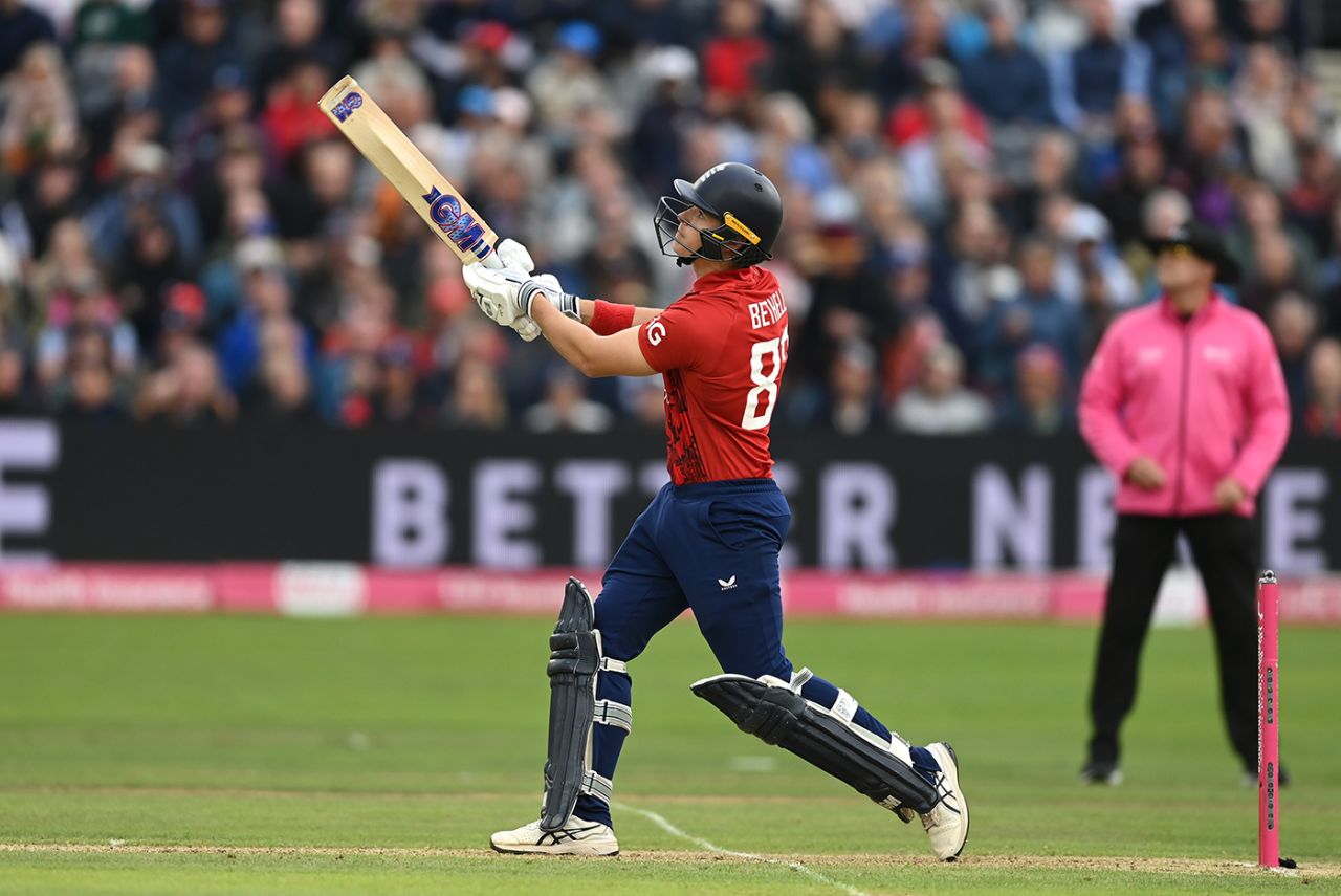 Jacob Bethell played an important cameo, England vs West Indies, 2nd T20I, Bristol, June 8, 2025