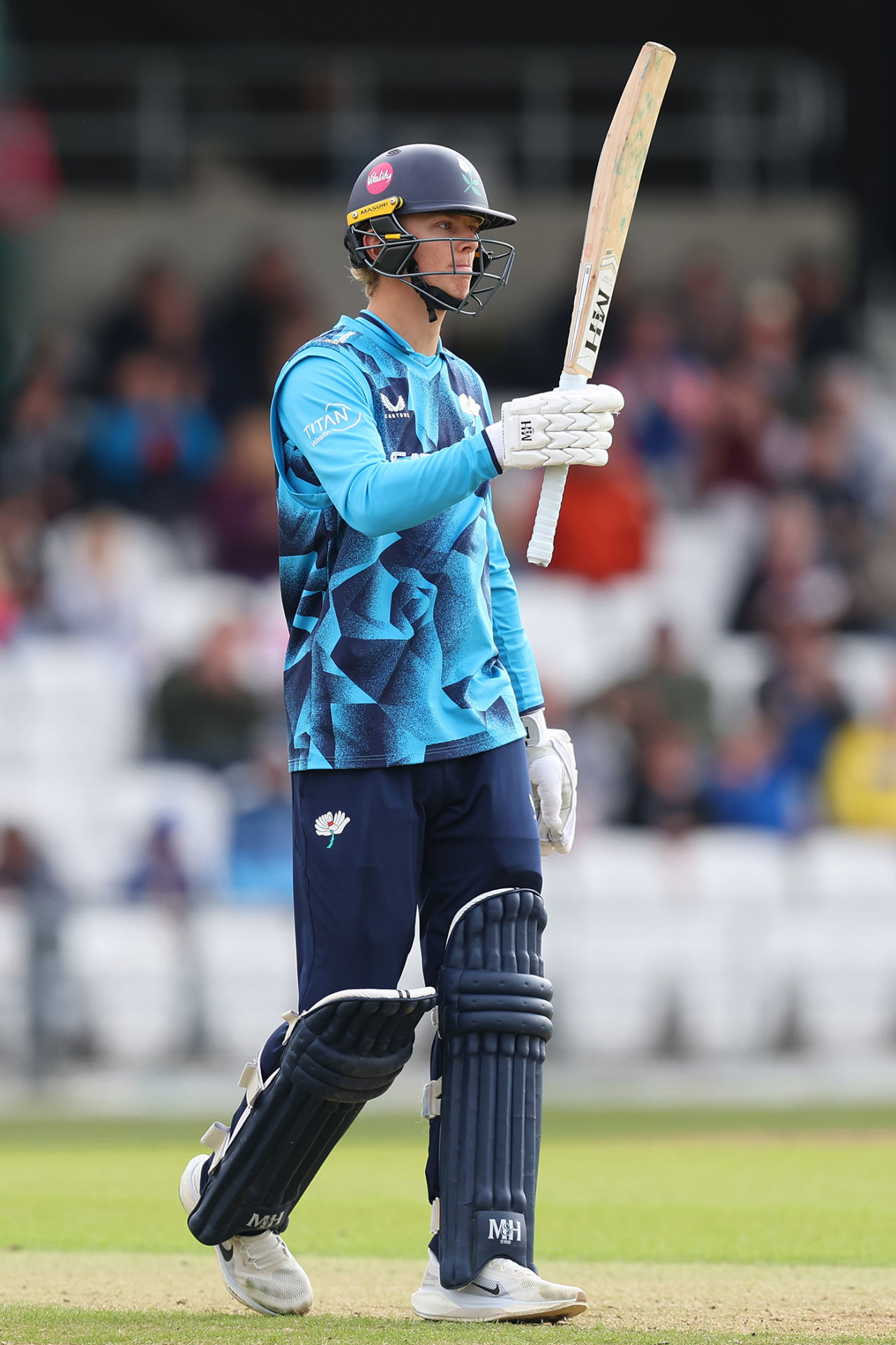 Will Luxton made 62 off 34, Yorkshire vs Leicestershire, Men's T20 Blast, Headingley, June 8, 2025