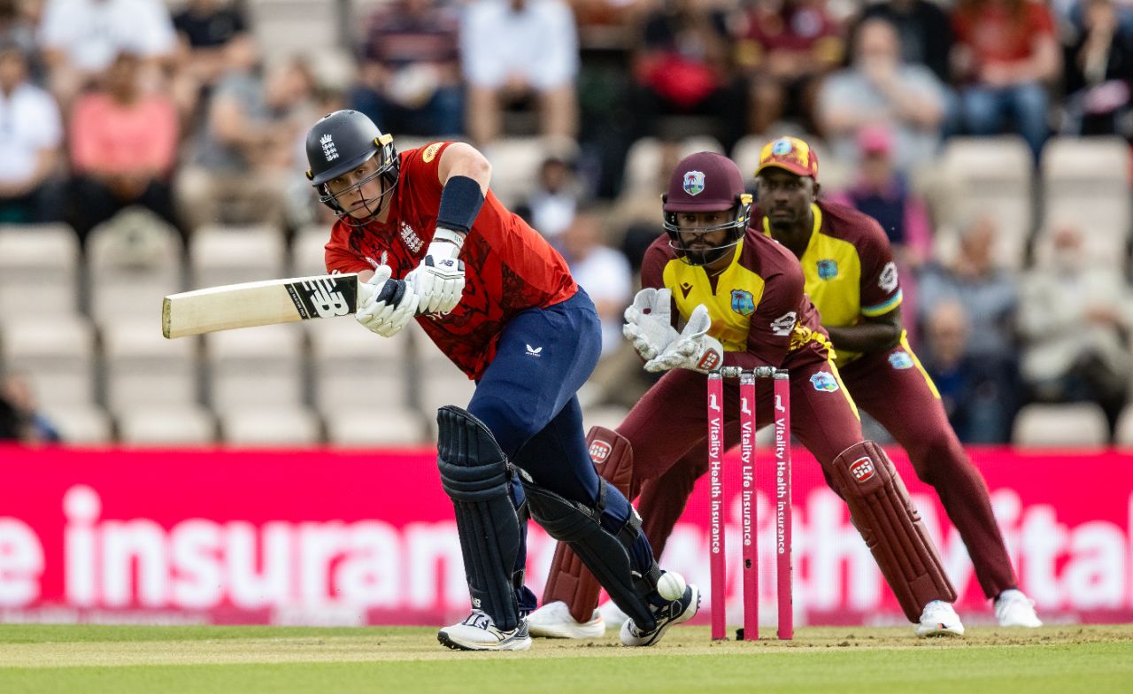 Jamie Smith clips the ball to leg, England vs West Indies, 3rd T20I, Southampton, June 10, 2025