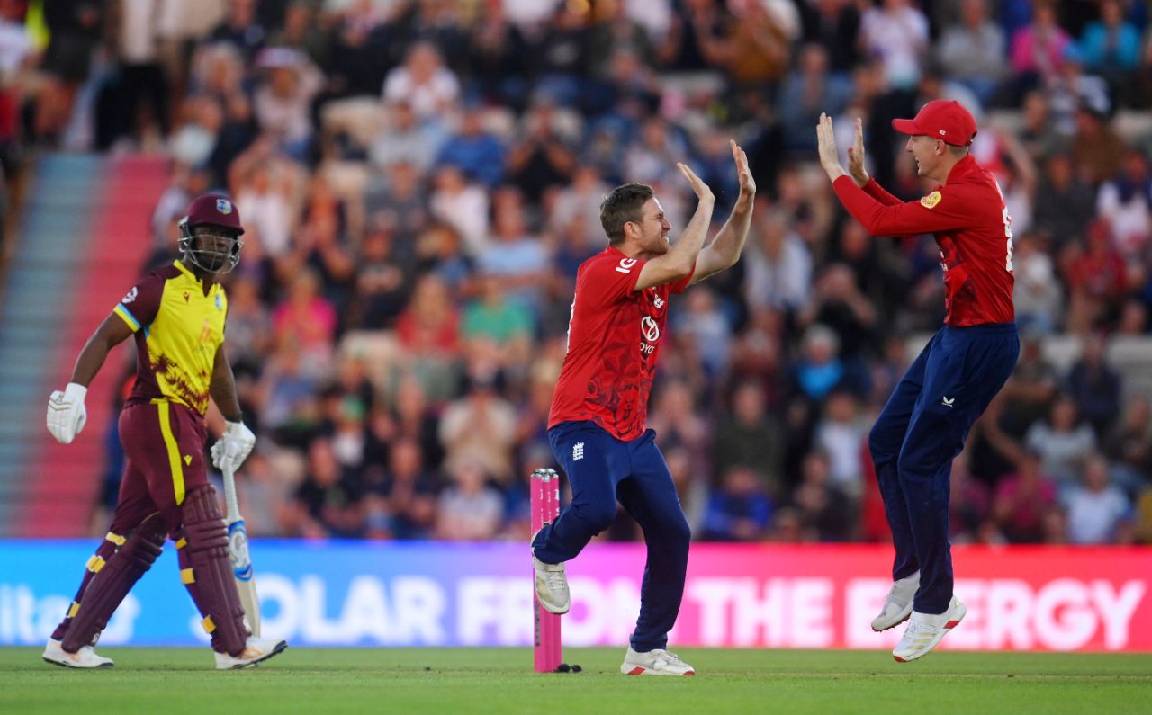 Liam Dawson dismissed Evin Lewis, England vs West Indies, 3rd T20I, Southampton, June 10, 2025