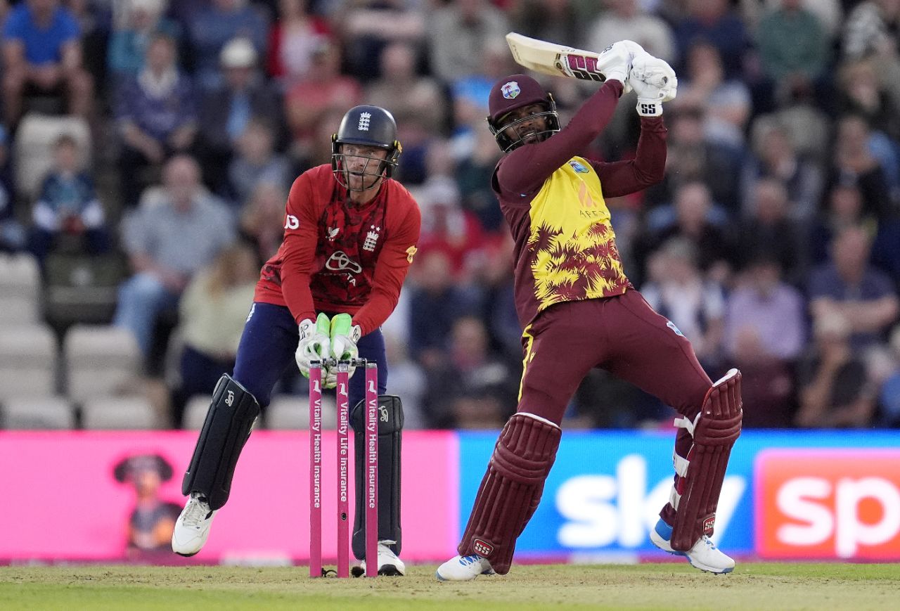 Shai Hope fought in a losing cause for West Indies, England vs West Indies, 3rd T20I, Southampton, June 10, 2025