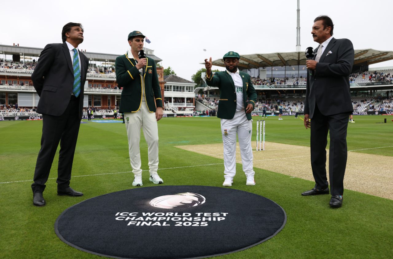 Temba Bavuma won the toss and chose to bowl, Australia vs South Africa, World Test Championship final, Lord's, June 11, 2025