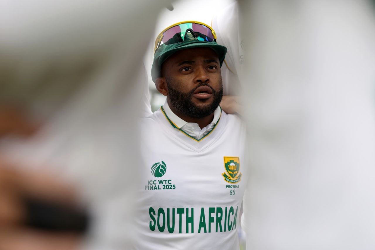 Temba Bavuma captained South Africa in their first WTC final, Australia vs South Africa, World Test Championship final, Lord's, June 11, 2025