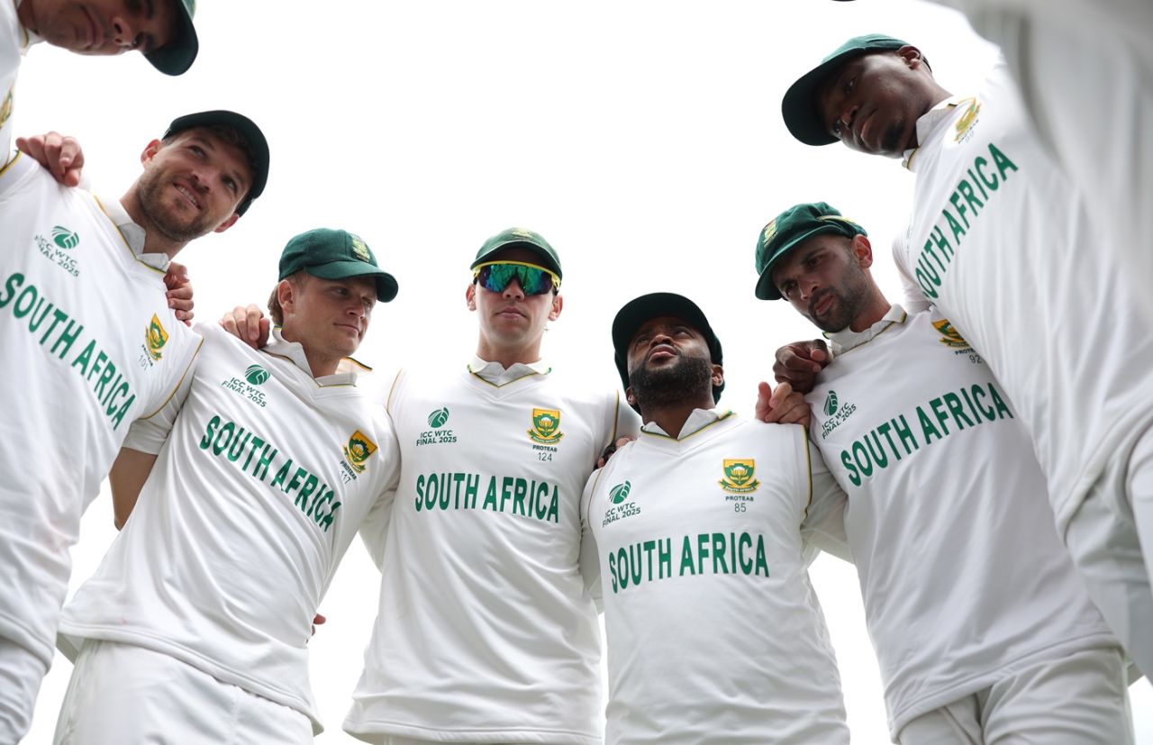 South Africa regroup after lunch, Australia vs South Africa, World Test Championship final, Lord's, June 11, 2025