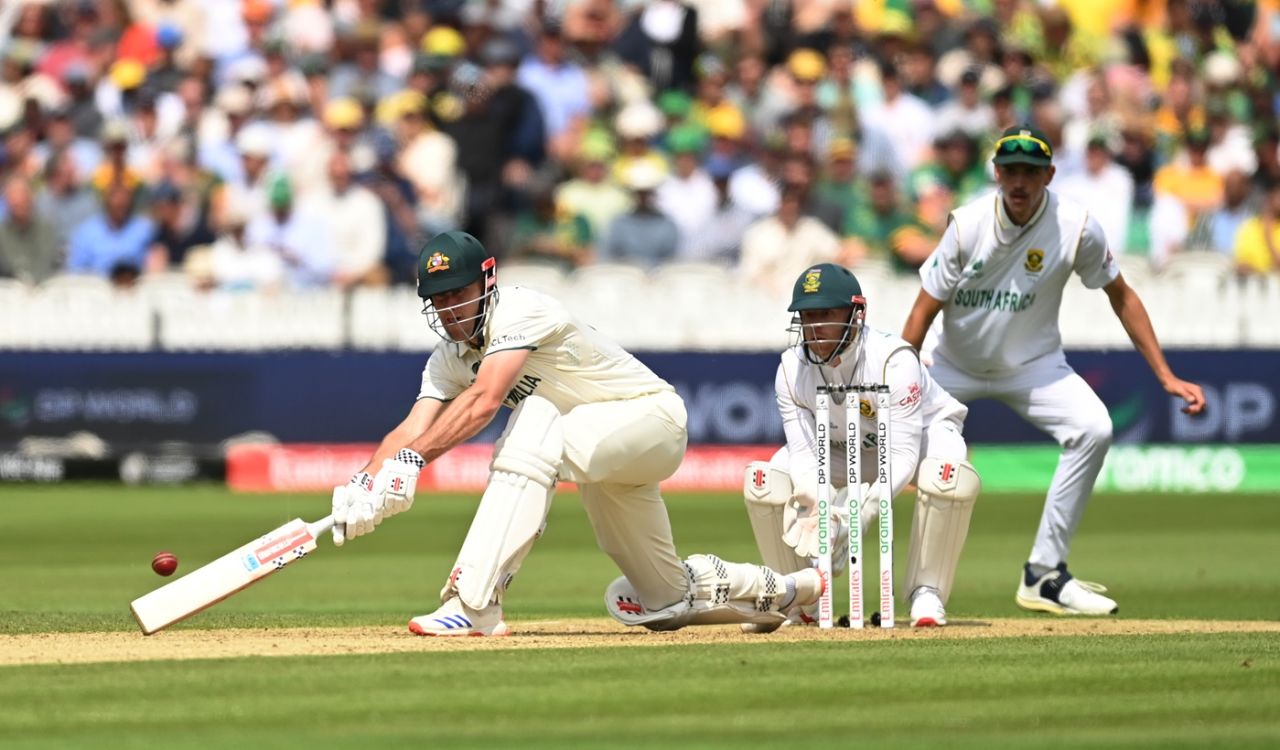 Beau Webster overcame a tough start to score fifty, Australia vs South Africa, World Test Championship final, 1st day, Lord's, June 11, 2025