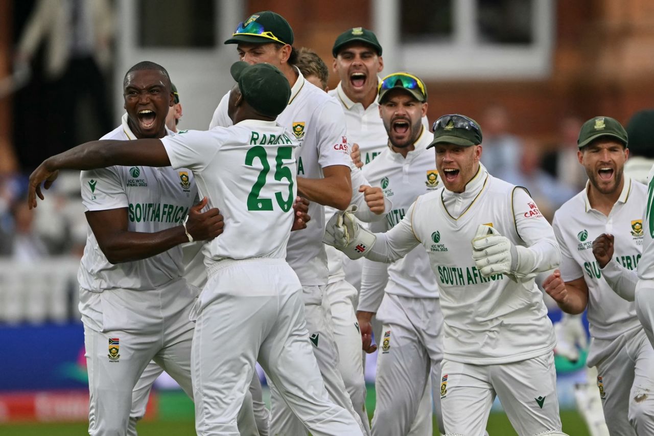 Lungi Ngidi got the big scalp of Steven Smith, Australia vs South Africa, World Test Championship final, 2nd day, Lord's, June 12, 2025