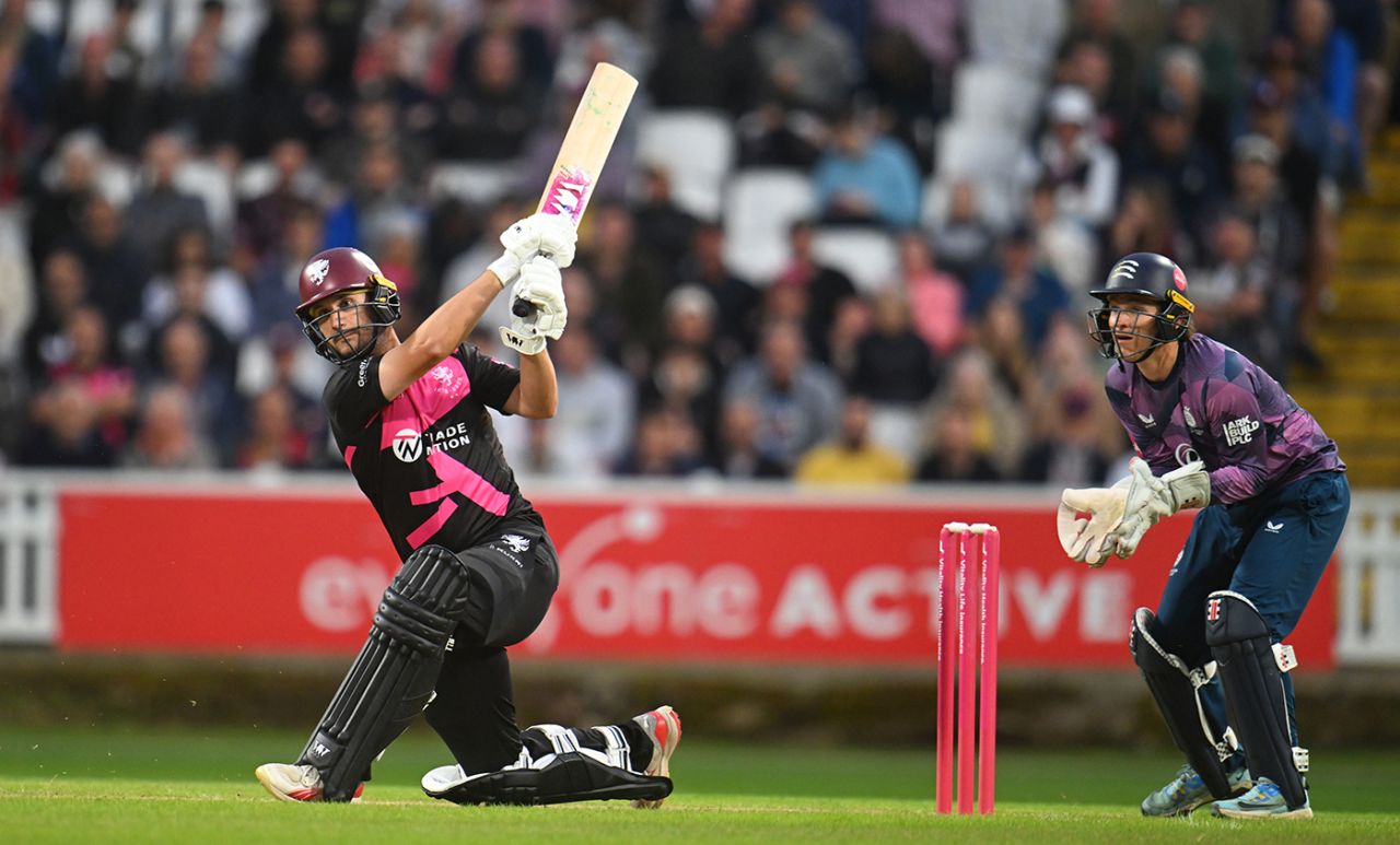 Lewis Gregory's unbeaten fifty got Somerset over the line, Somerset vs Middlesex, Men's T20 Blast, Taunton, June 12, 2025
