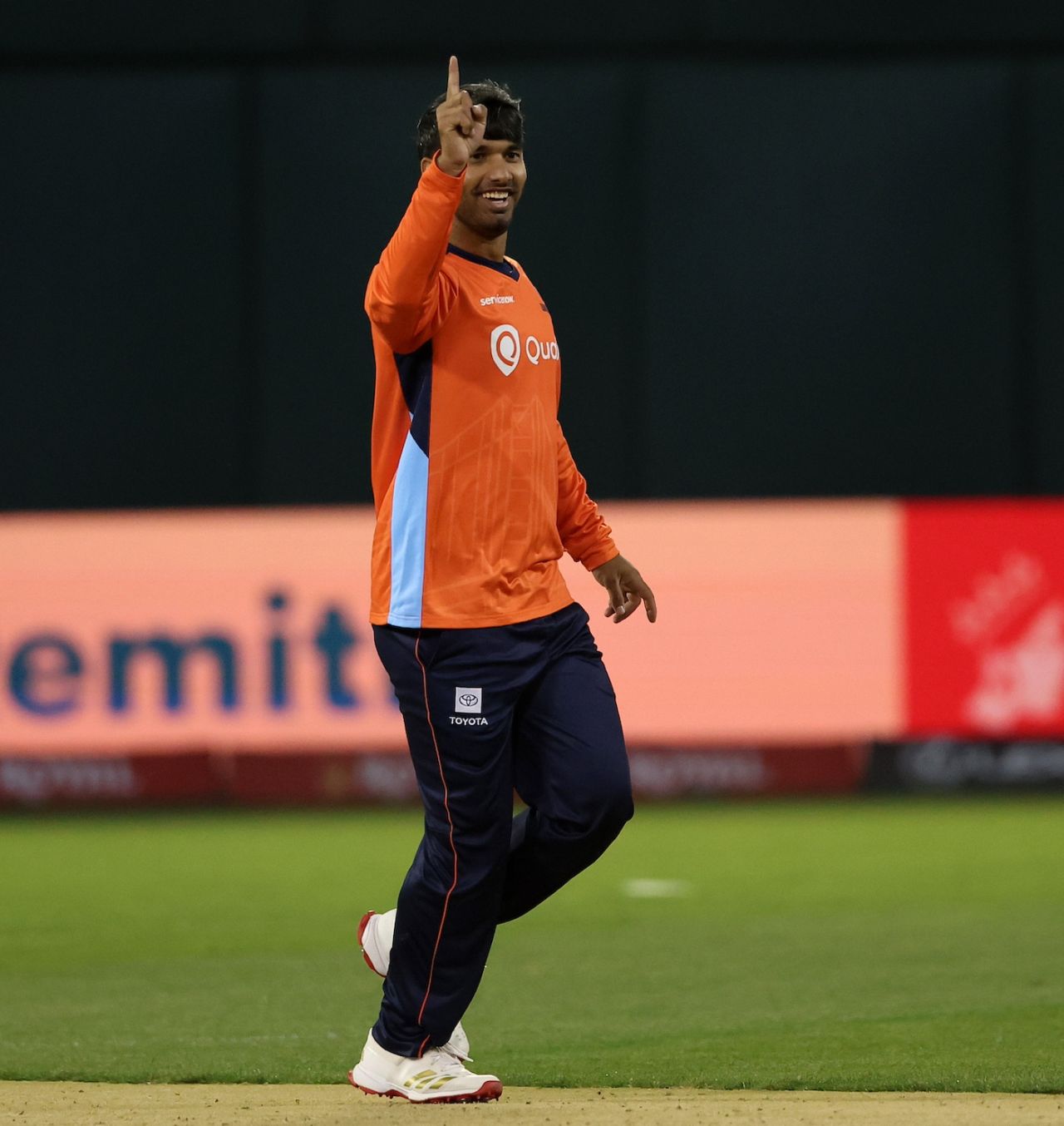 Hassan Khan capped off a good day at work with three wickets, San Francisco Unicorns vs Washington Freedom, MLC 2025, Oakland, June 12, 2025