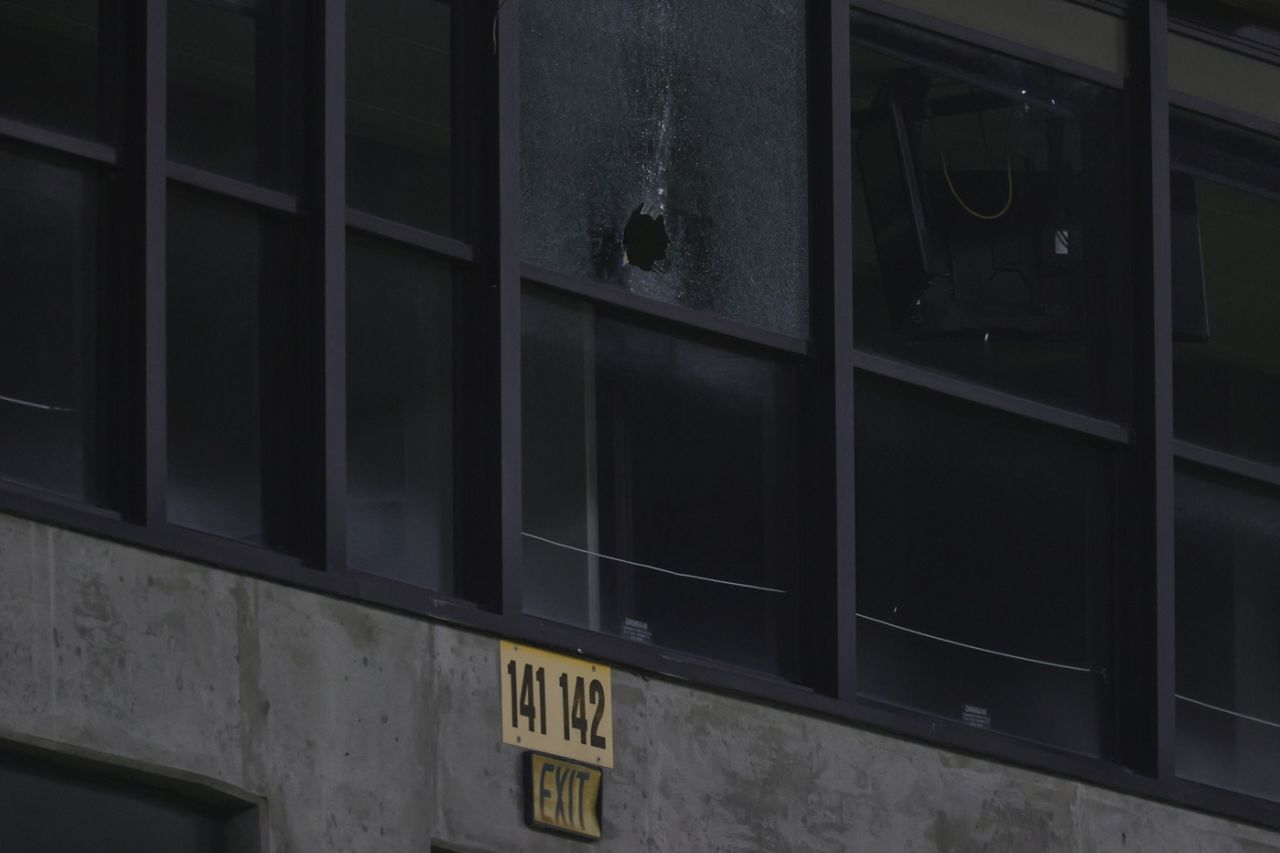 Kieron Pollard left his mark on the Oakland Athletics Coliseum baseball ground, MI New York vs Texas Super Kings, MLC 2025, Oakland, June 13, 2025