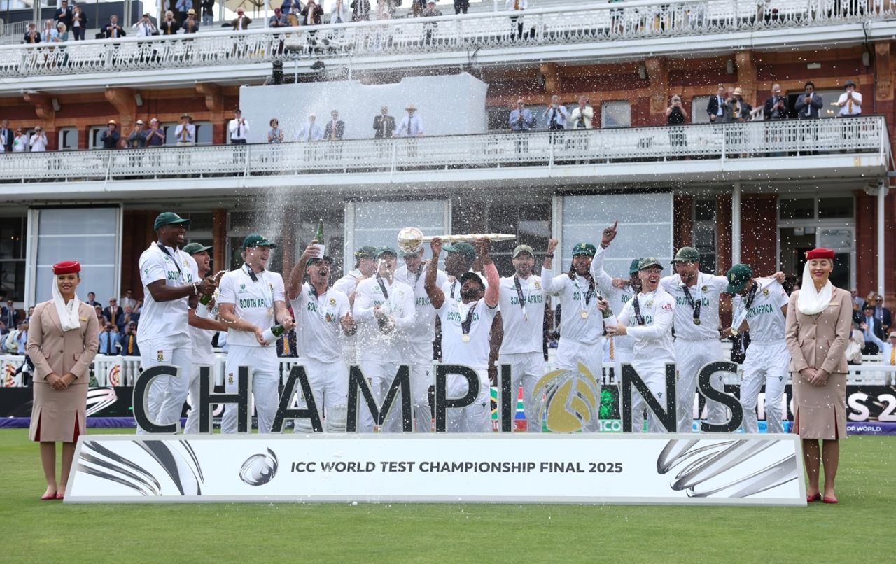 South Africa ended their ICC title drought with the WTC mace, Australia vs South Africa, World Test Championship final, fourth day, Lord's, June 14, 2025