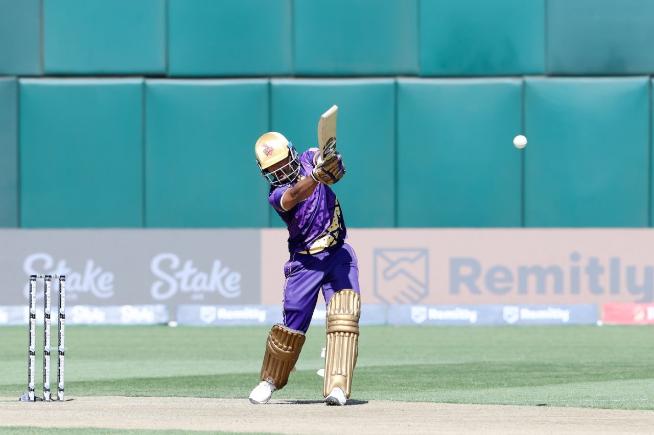 Unmukt Chand scored a brisk half-century, San Francisco Unicorns vs Los Angeles Knight Riders, MLC 2025, Oakland, June 14, 2025