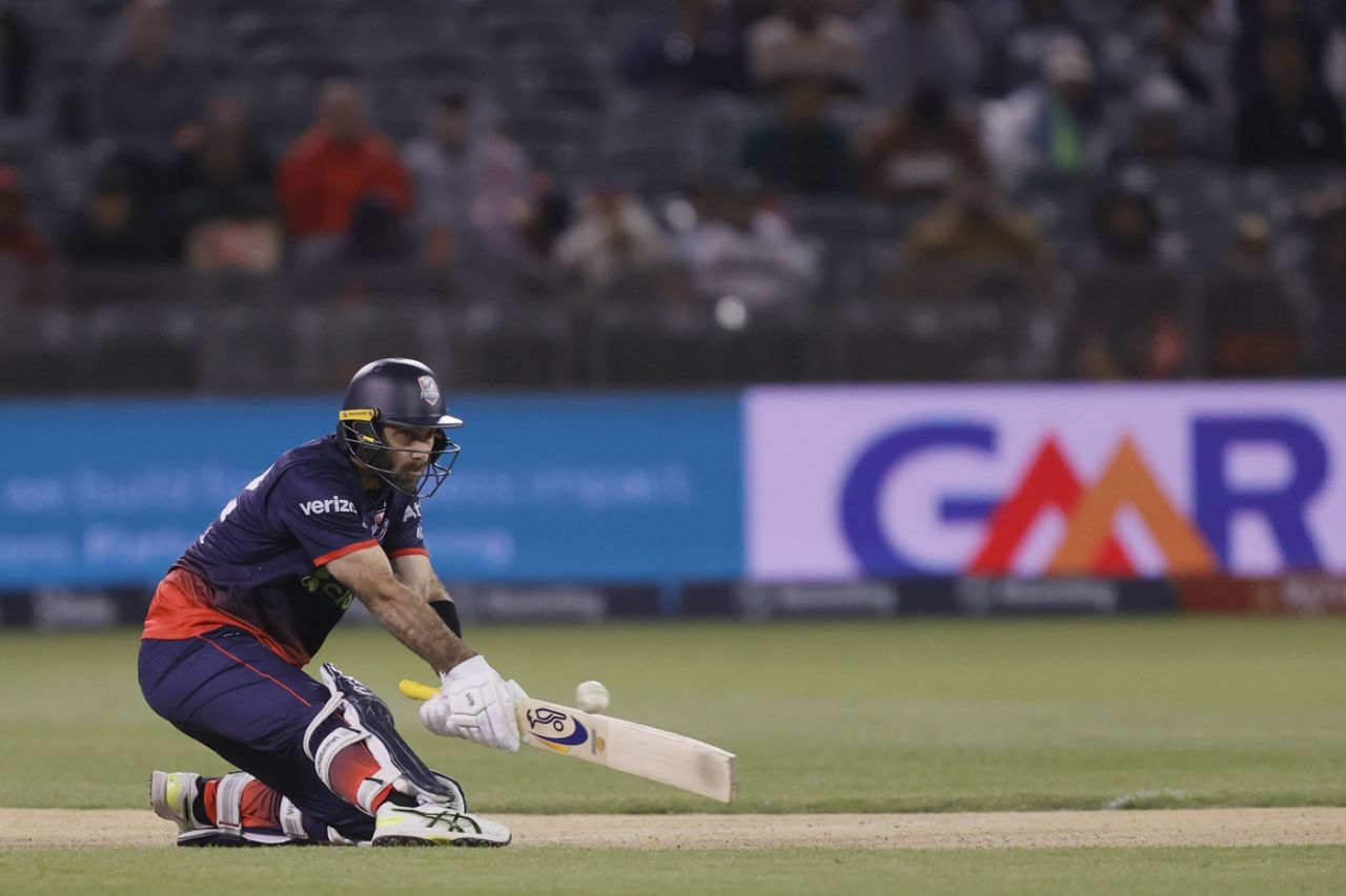 Glenn Maxwell played a useful cameo, Seattle Orcas vs Washington Freedom, MLC 2025, Oakland, June 14, 2025