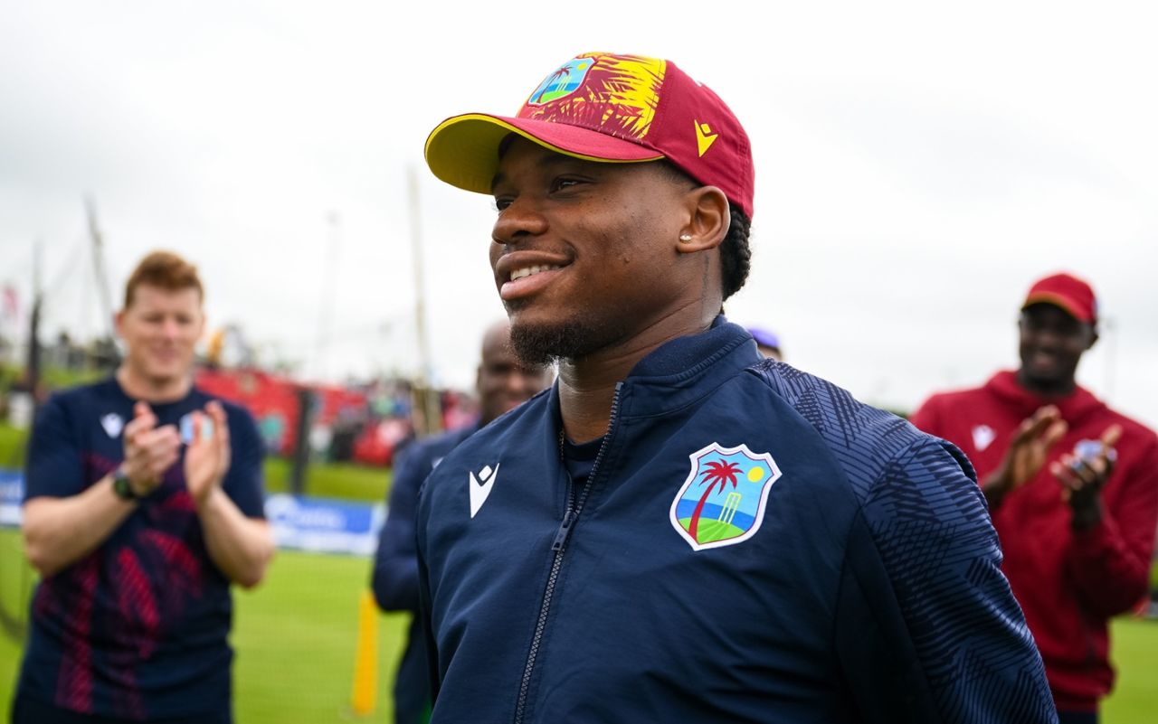 Keacy Carty made his T20I debut, Ireland vs West Indies, 3rd T20I, Bready, June 15, 2025