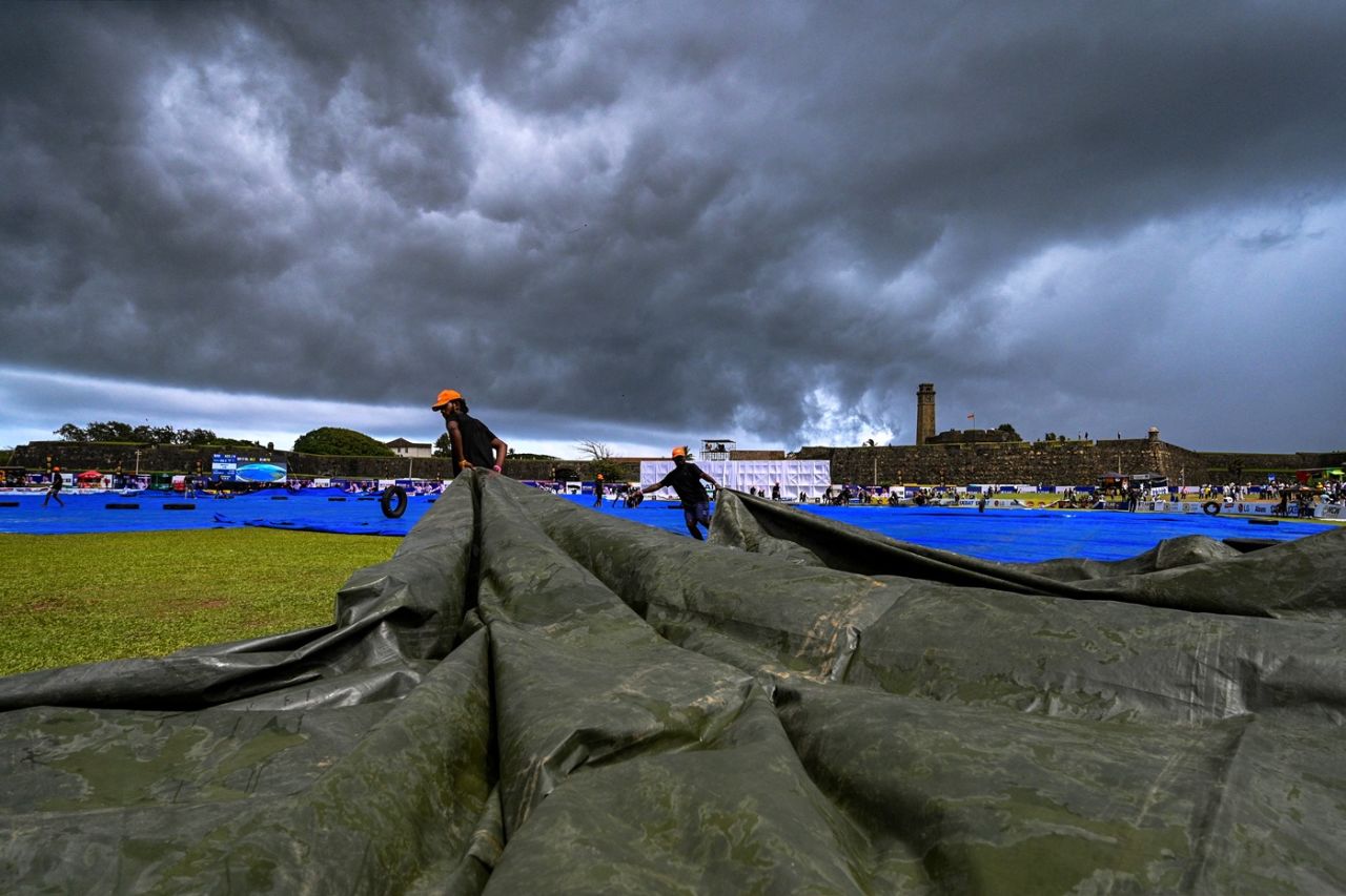 Rain halted Bangladesh's march, Sri Lanka vs Bangladesh, 1st Test, Galle, day 2, June 18, 2025