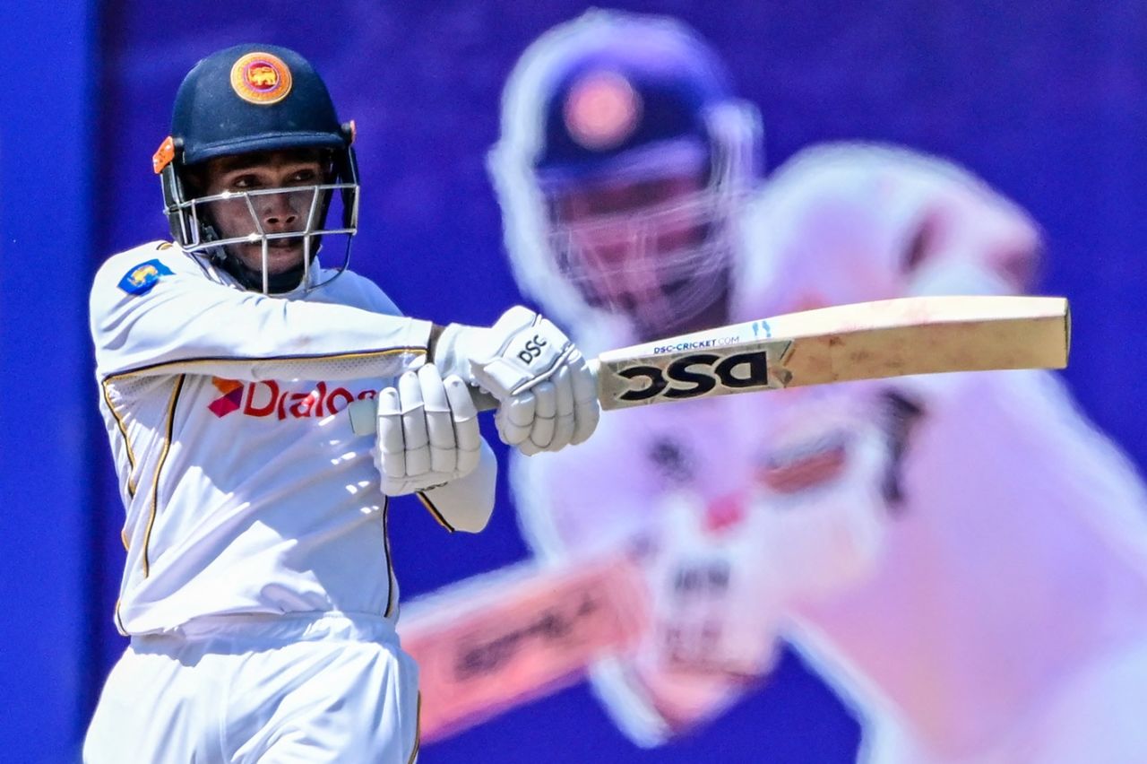 Pathum Nissanka brought up his fifty in 88 balls, Sri Lanka vs Bangladesh, 1st Test, Galle, day 3, June 19 2025