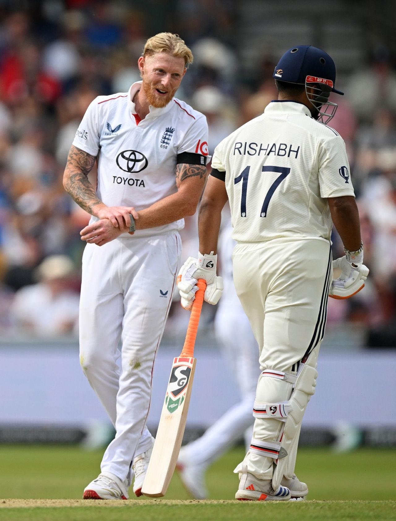 Ben Stokes has a few words for Rishabh Pant, England vs India, 1st Test, Leeds, 1st day, June 20, 2025