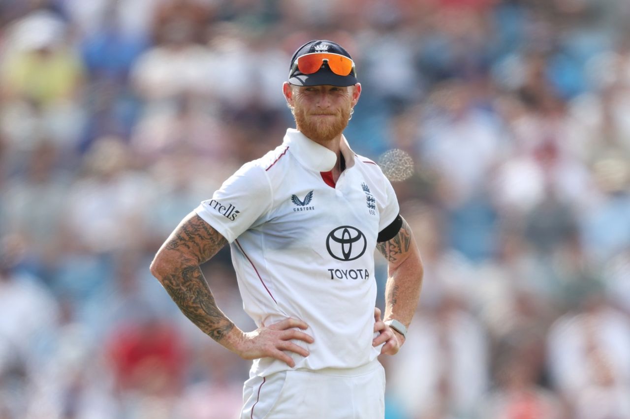 Ben Stokes reacts in the field, England vs India, 1st Test, Leeds, 1st day, June 20, 2025
