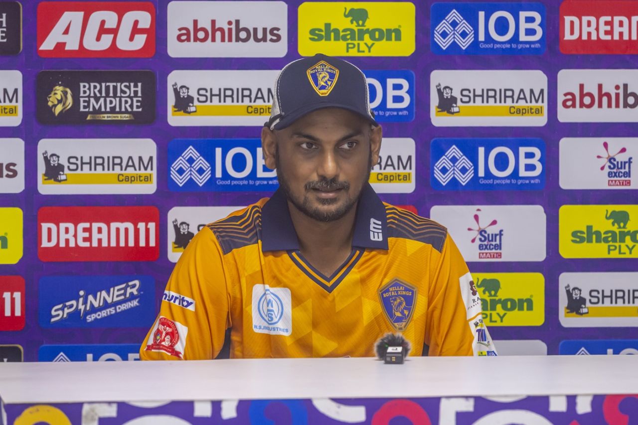 KB Arun Karthik speaks to the media, Tirunelveli, June 20, 2025