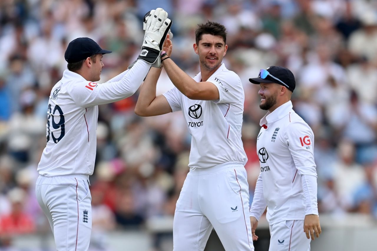 Josh Tongue dismissed Rishabh Pant for 134, England vs India, 1st Test, Leeds, Day 2, June 21, 2025