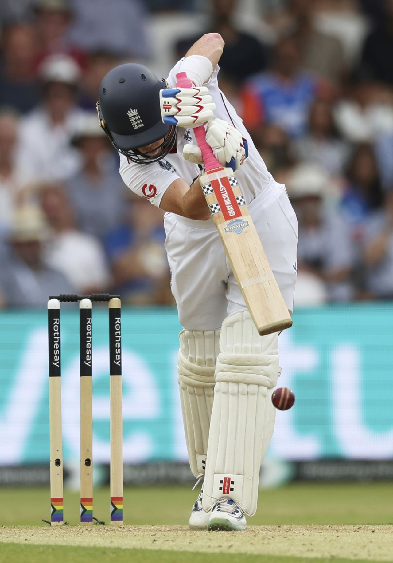 Ollie Pope is a picture of poise as he drives straight, England vs India, 1st Test, Leeds, Day 2, June 21, 2025