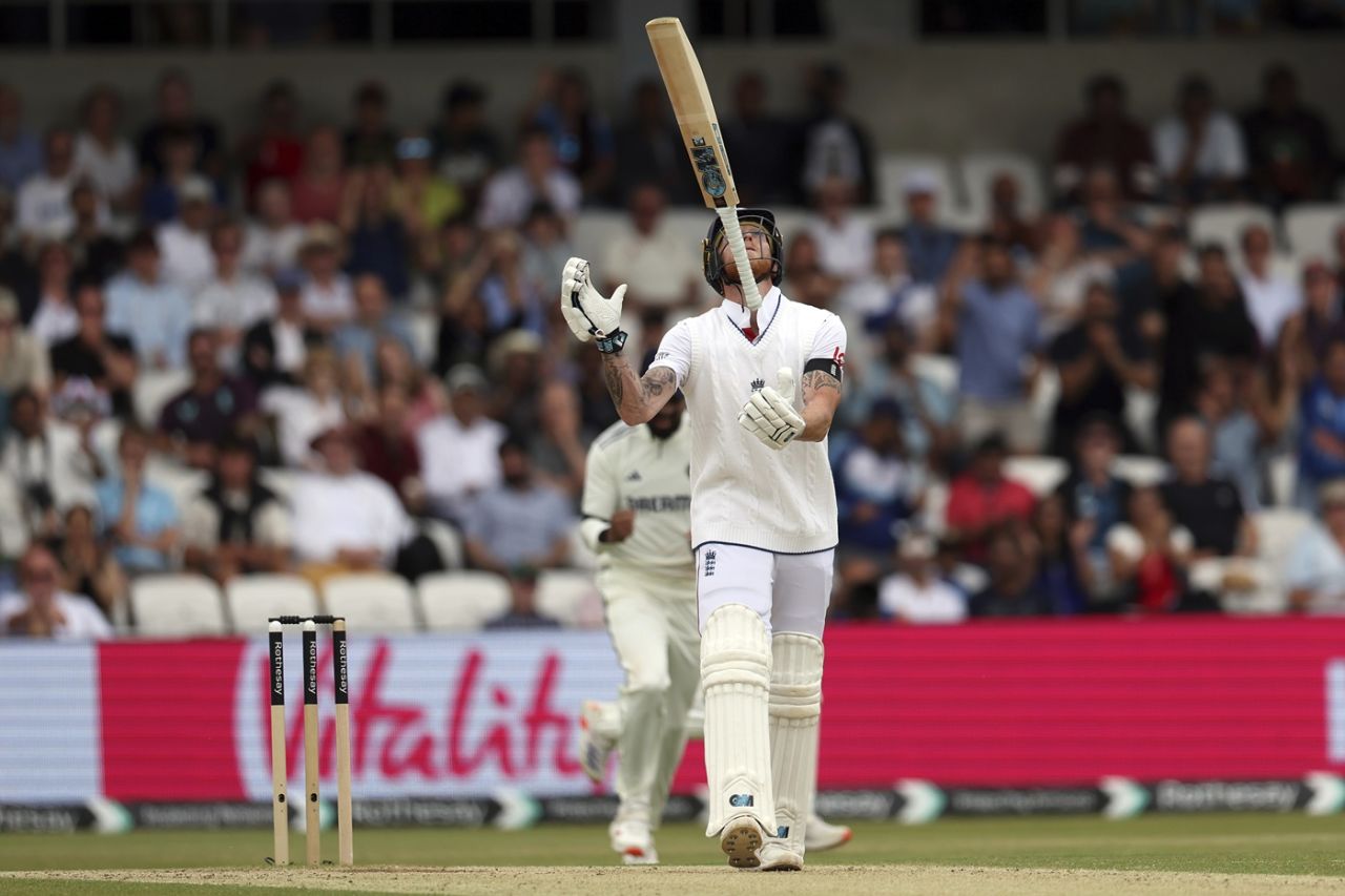 Ben Stokes is furious after being caught behind, England vs India, 1st Test, Leeds, Day 3, June 22, 2025