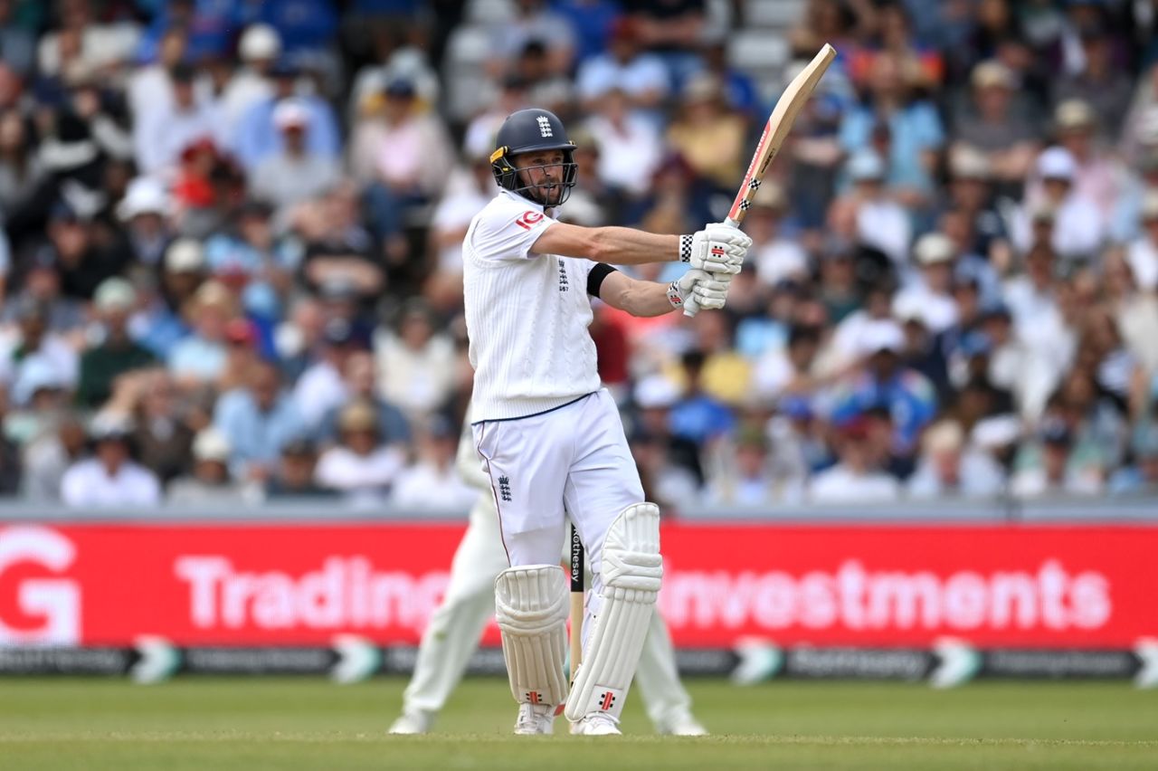 Chris Woakes knows a thing or two about dealing with the short ball, England vs India, 1st Test, Leeds, Day 3, June 22, 2025