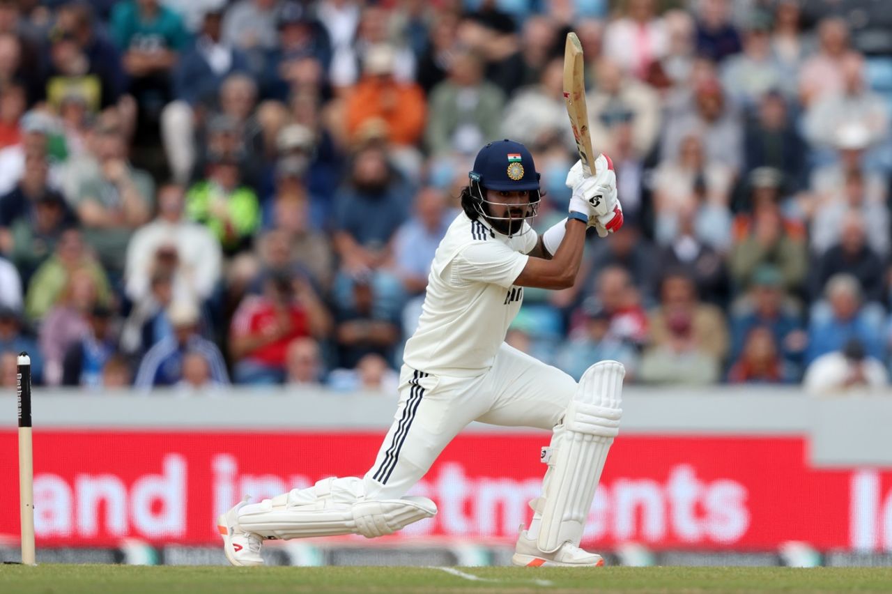 KL Rahul reached his fifty on the fourth morning, England vs India, 1st Test, Leeds, 4th day, June 23, 2025