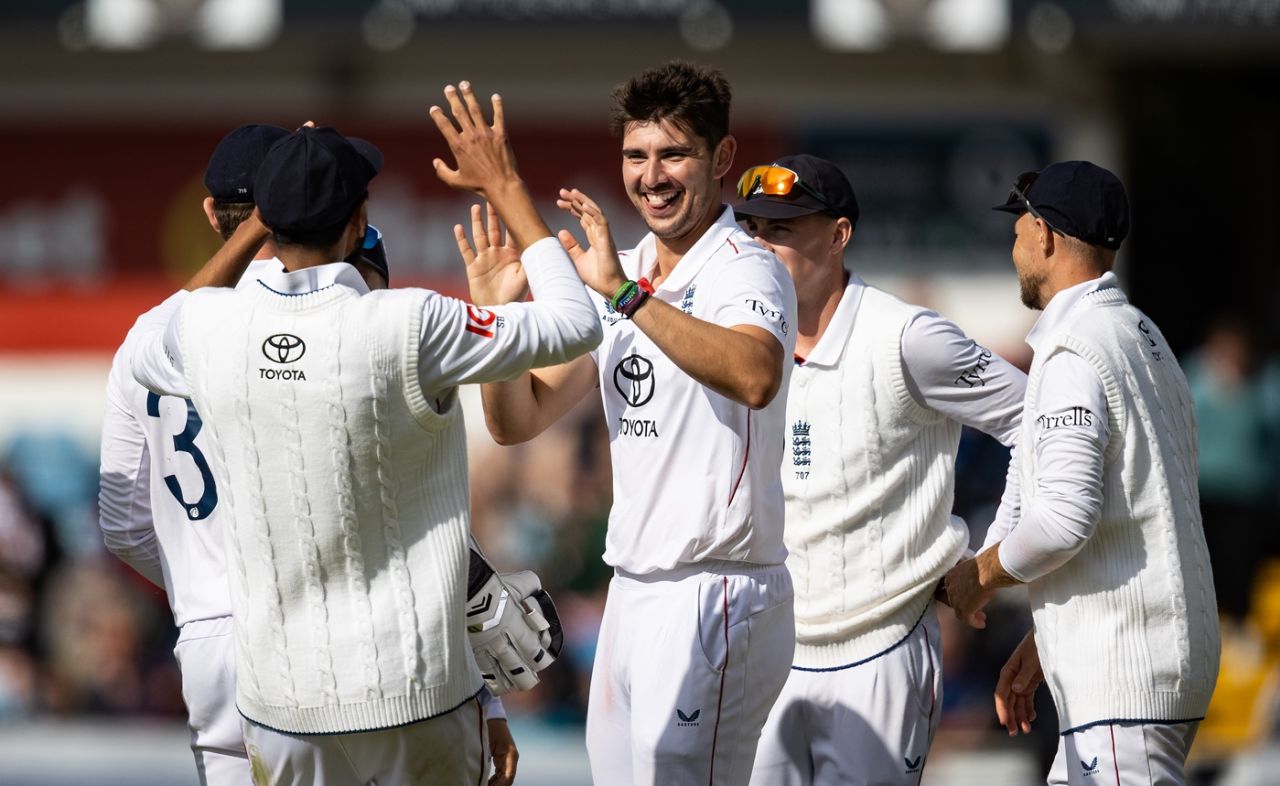Josh Tongue took three wickets in one over, England vs India, 1st Test, Leeds, 4th day, June 23, 2025