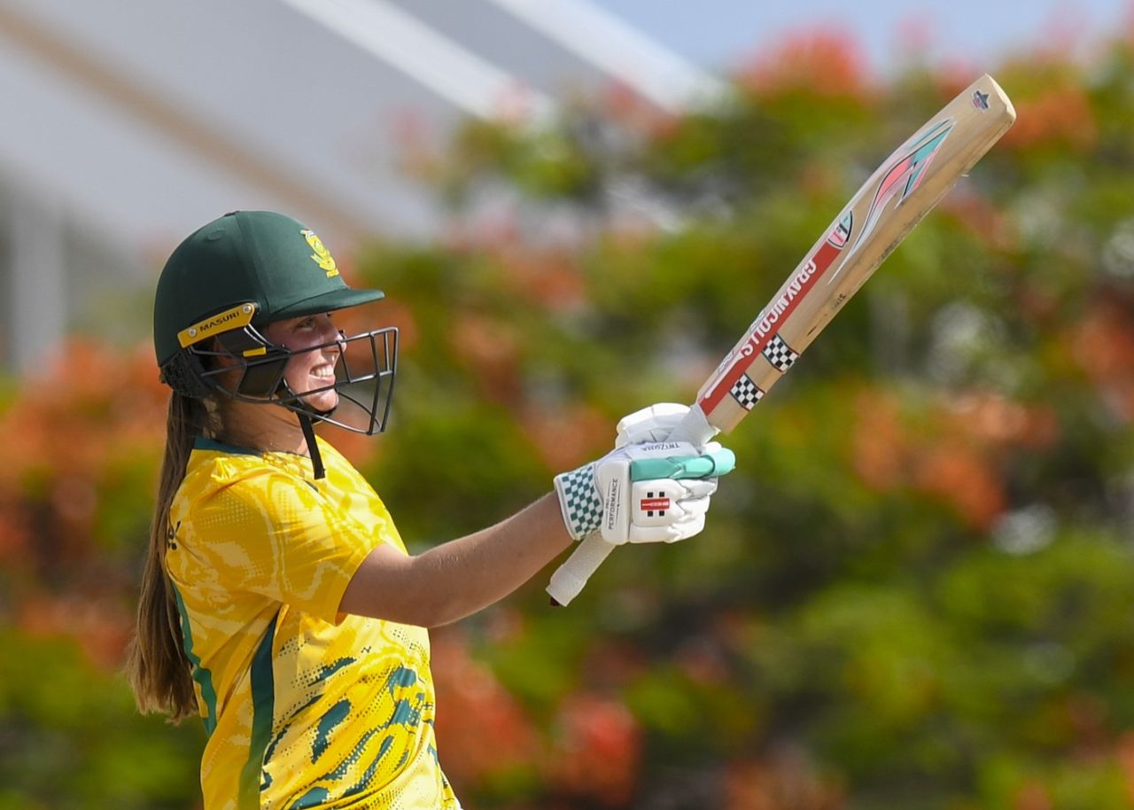 Miane Smit gave the South Africa innings the finishing touches, West Indies vs South Africa, 3rd T20I, Cave Hill, June 23, 2025