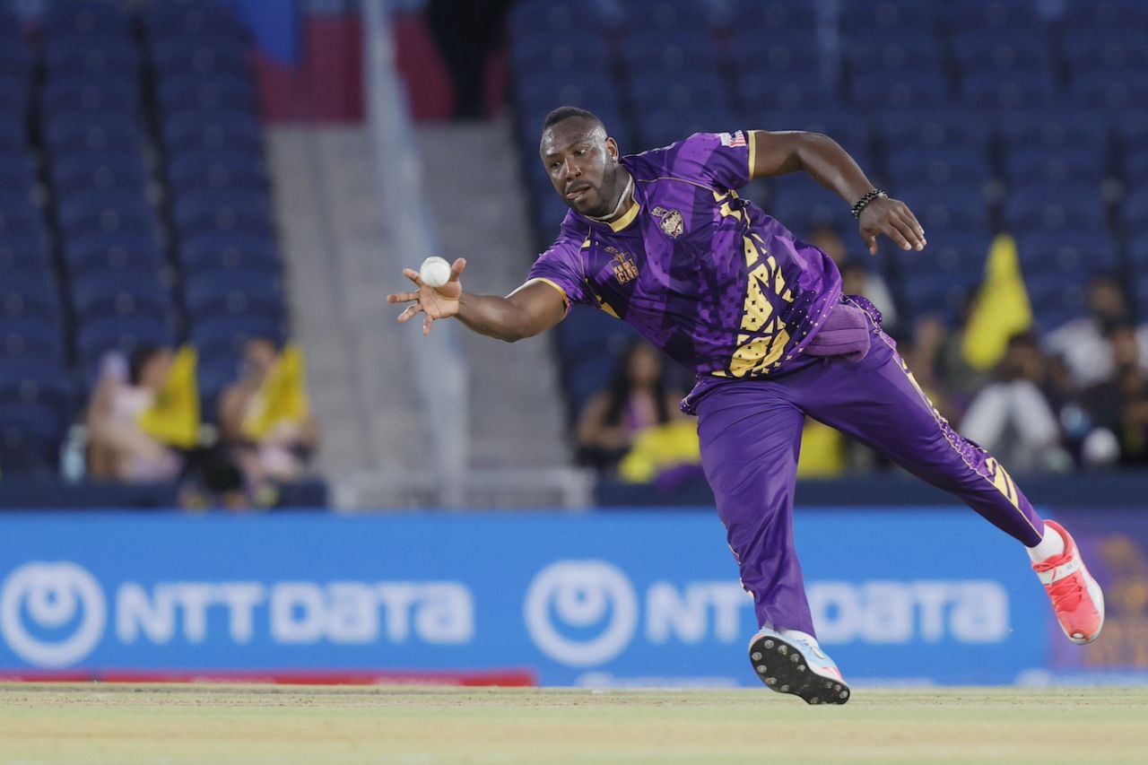 Andre Russell had another good day with the ball, Texas Super Kings vs Los Angeles Knight Riders, MLC 2025, Dallas, June 24, 2025